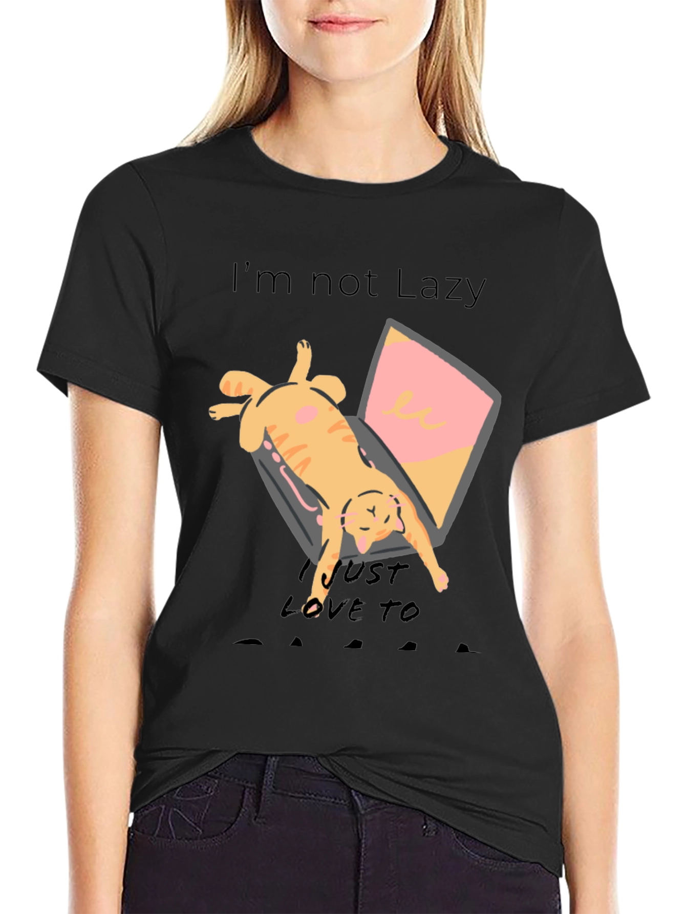 Cat Lovers Lazy Day T-Shirt