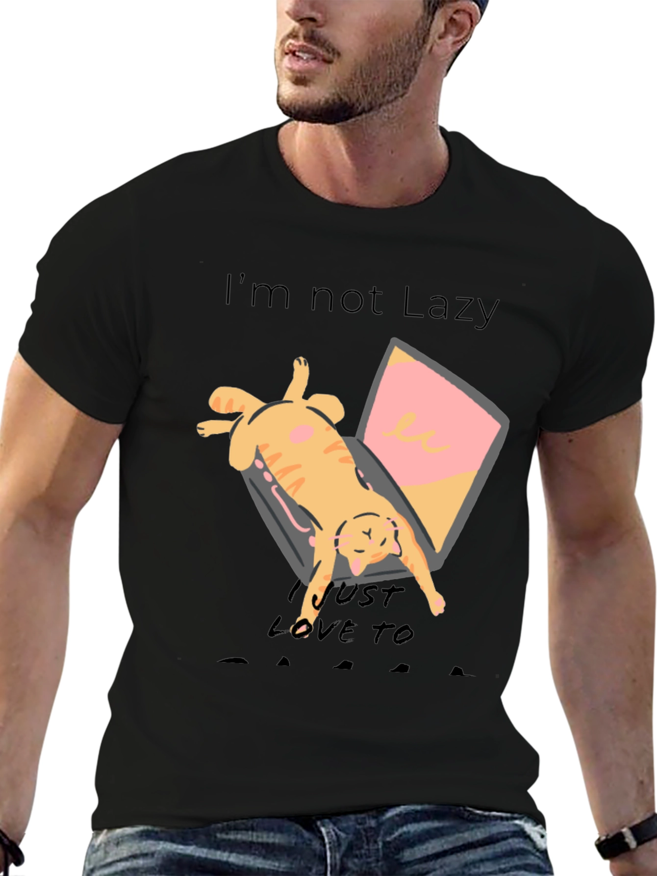 Cat Lovers Lazy Day T-Shirt