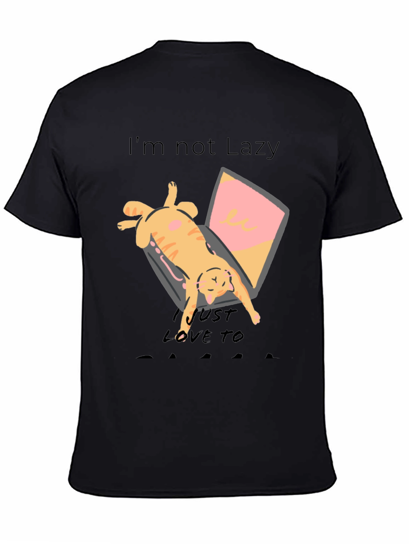 Cat Lovers Lazy Day T-Shirt