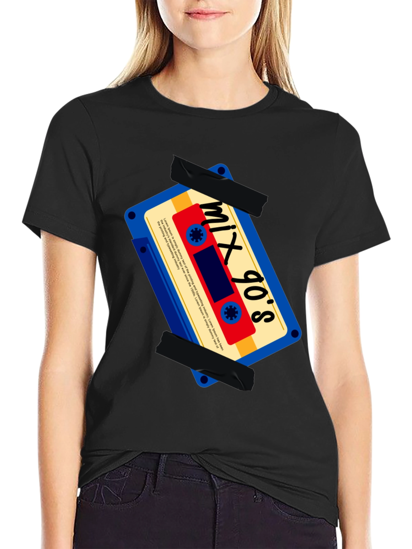 Retro Mix 90s Cassette T-Shirt