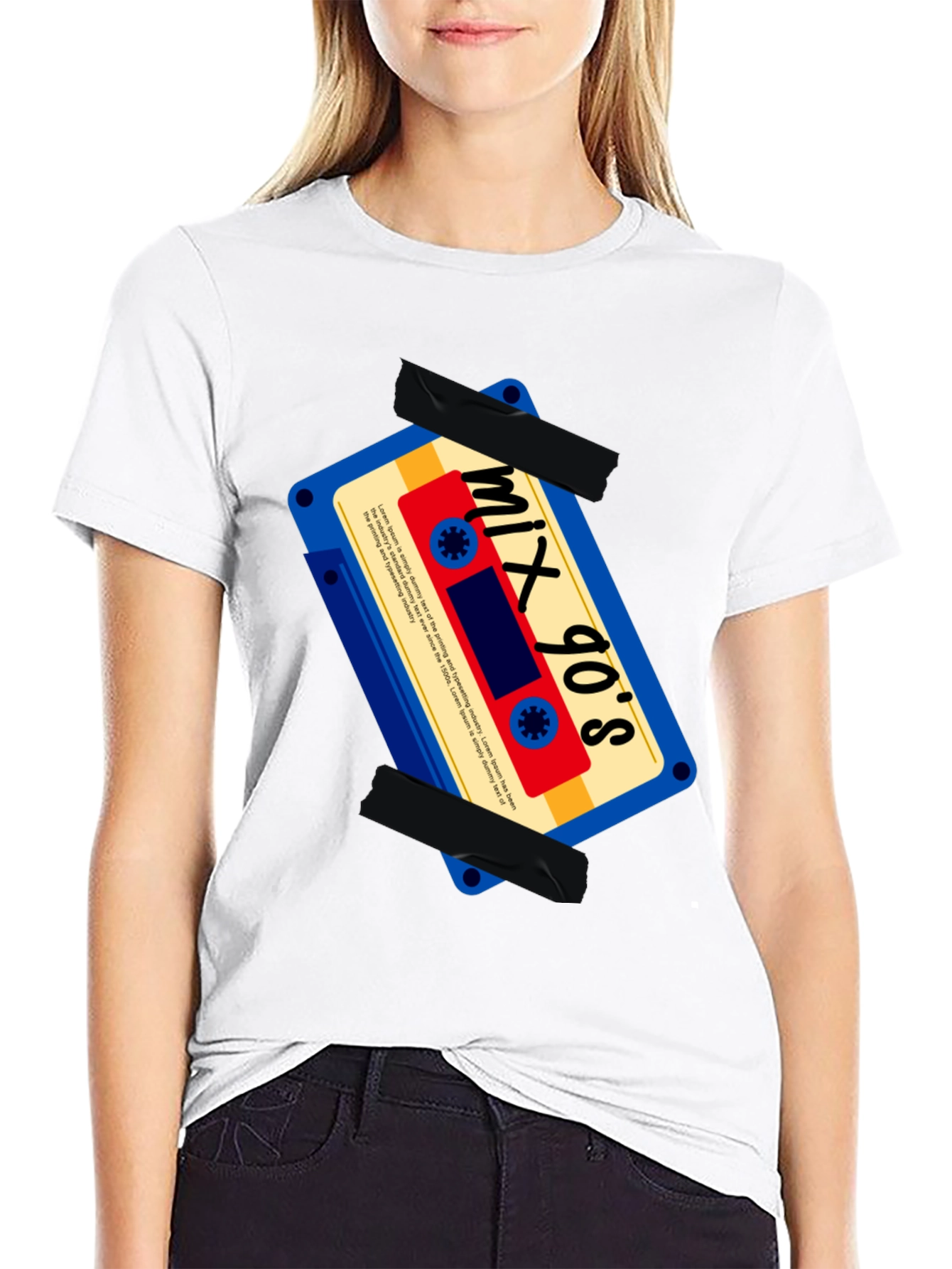 Retro Mix 90s Cassette T-Shirt