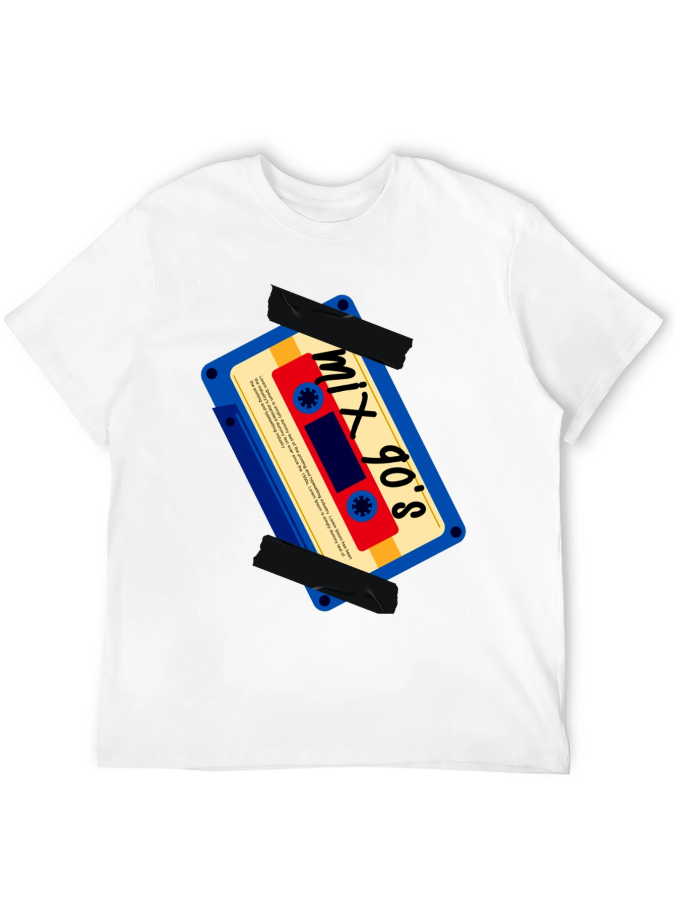 Retro Mix 90s Cassette T-Shirt