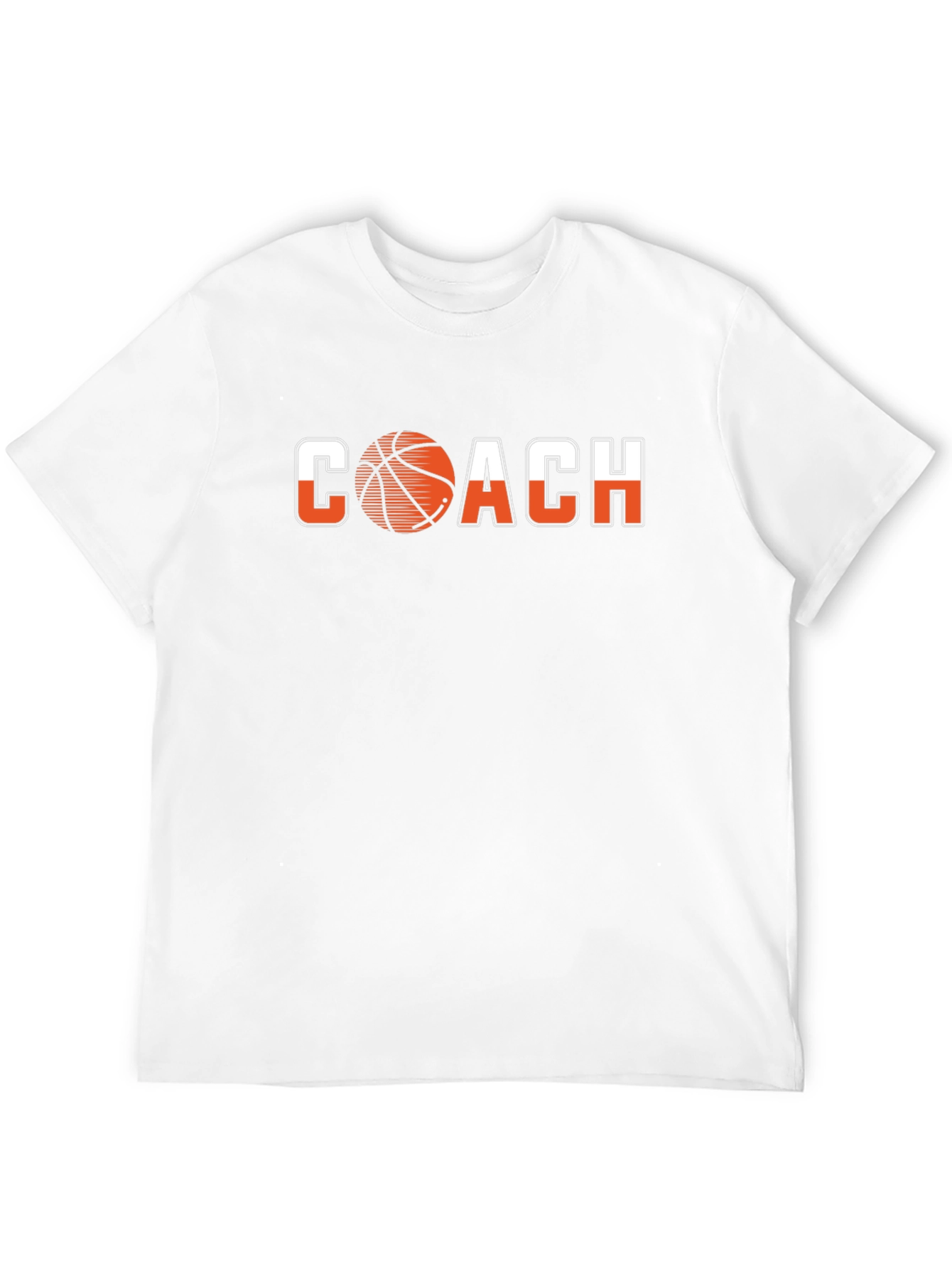 Basketball Coach Graphic Tee - Black