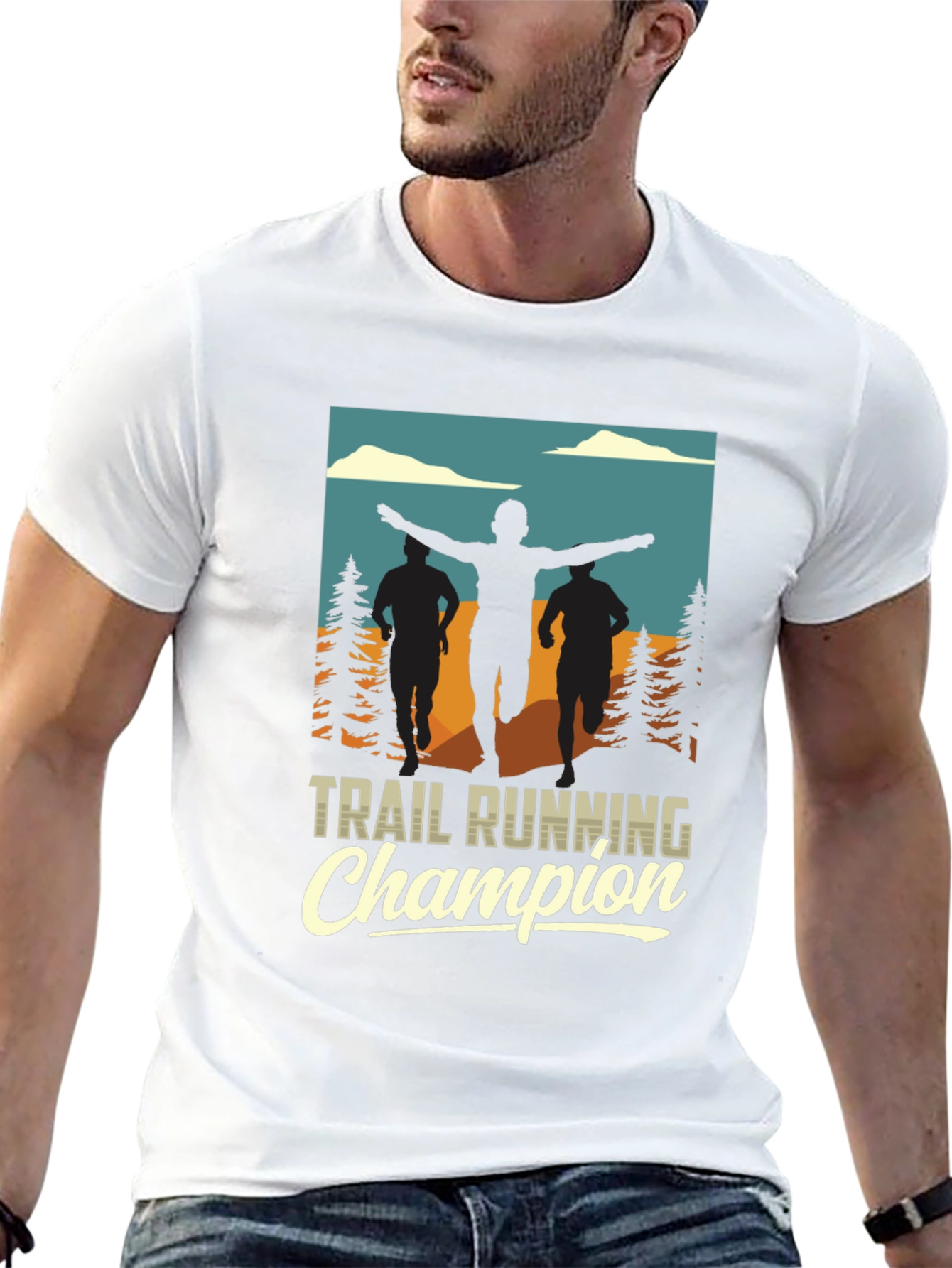 Trail Running Champion Graphic Tee