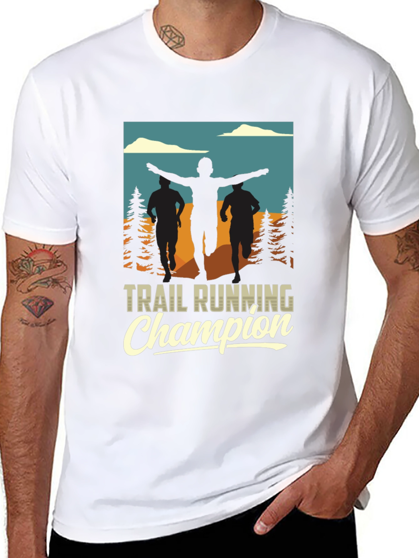Trail Running Champion Graphic Tee