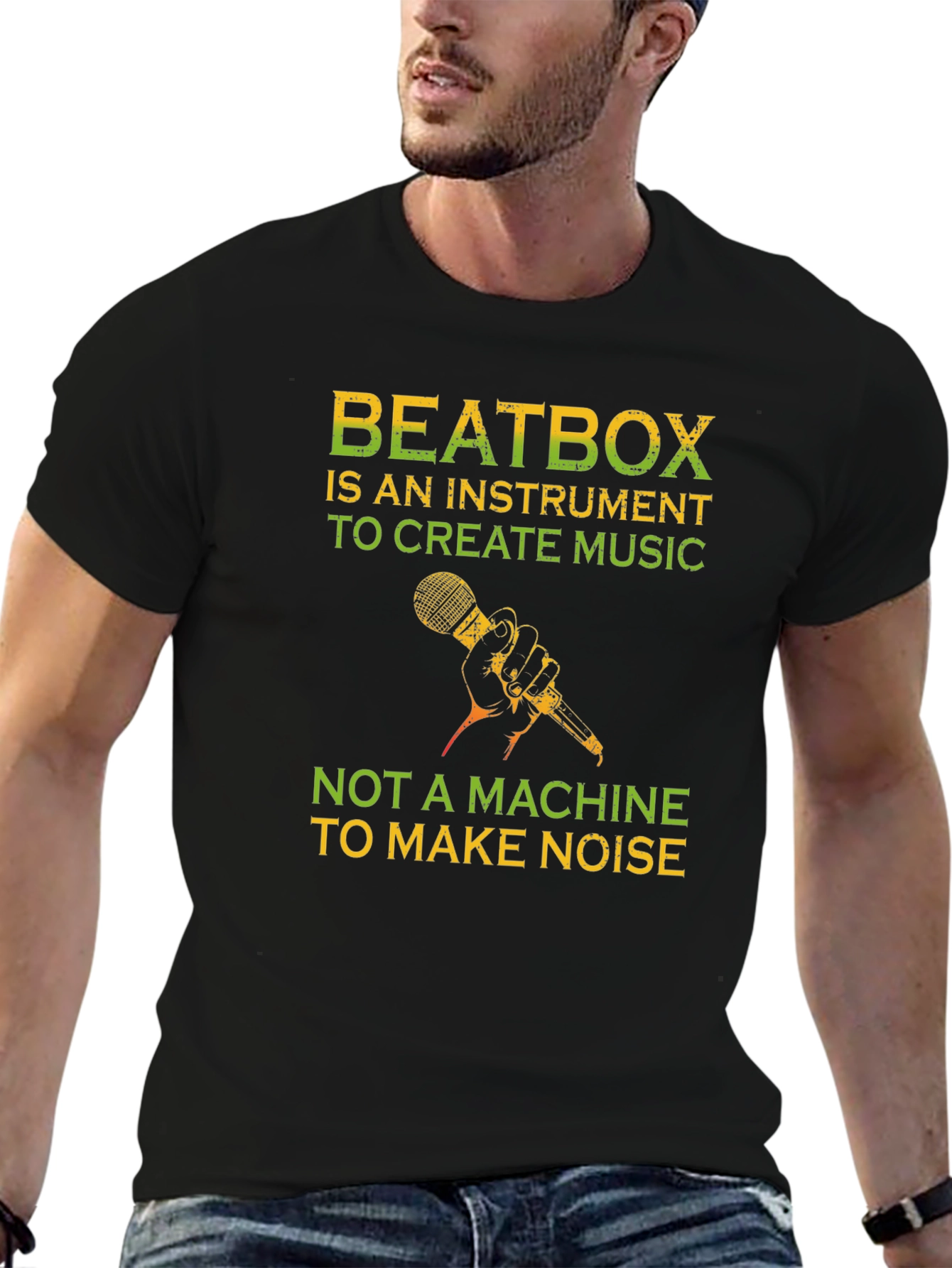 Beatbox Instrument Graphic T-Shirt