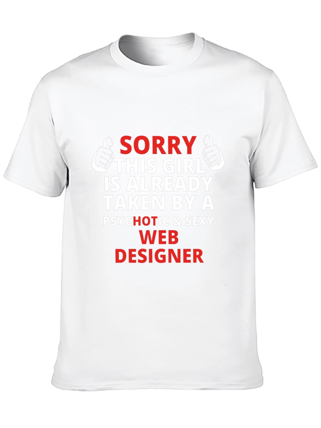 Humorous Web Designer T-Shirt