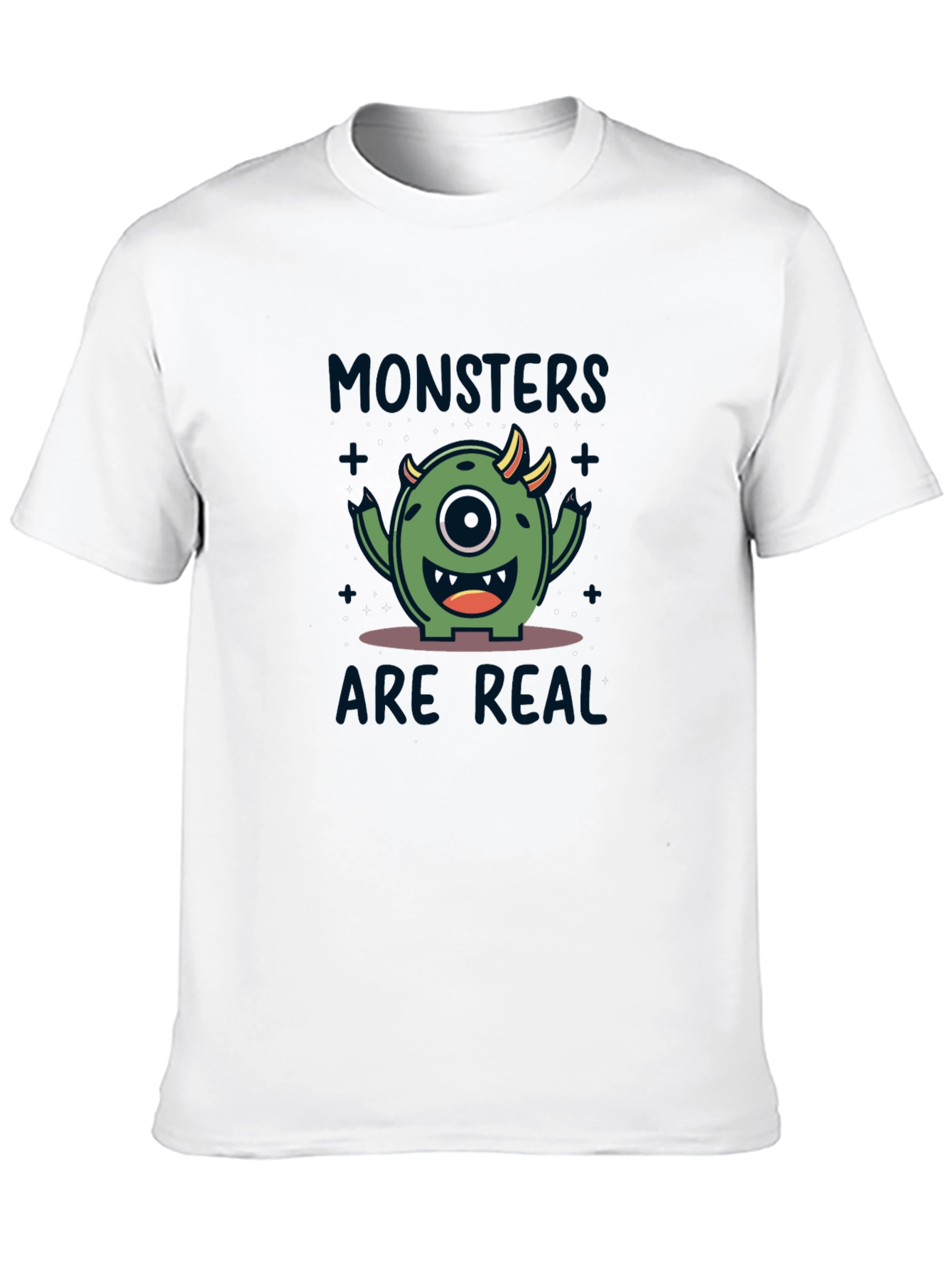 Monsters Are Real Graphic T-Shirt
