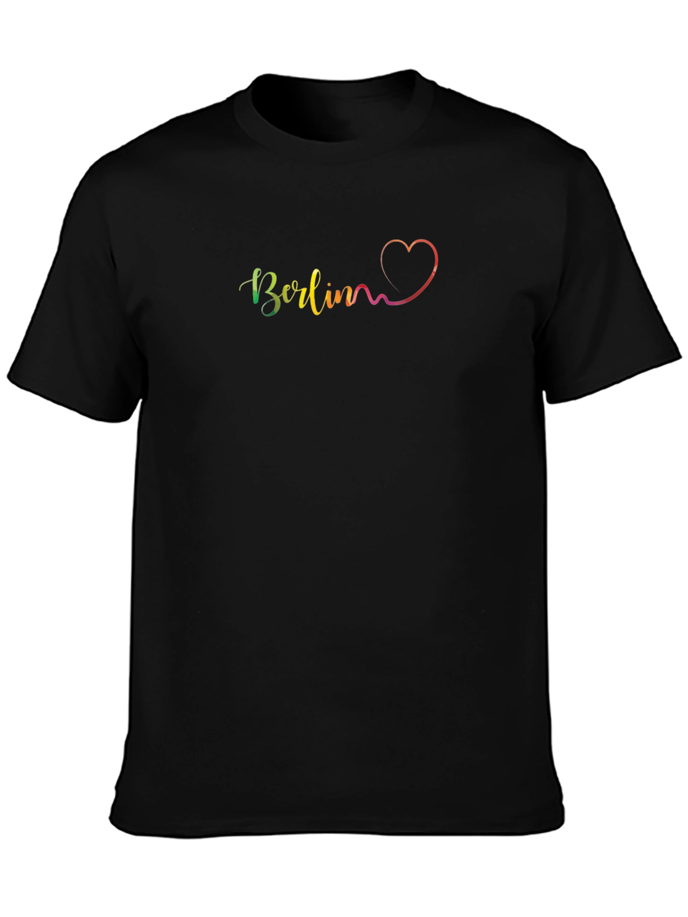 Berlin Heartbeat Black T-Shirt