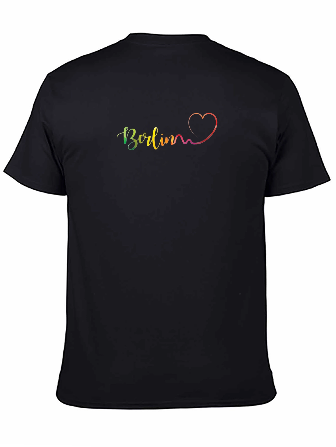 Berlin Heartbeat Black T-Shirt