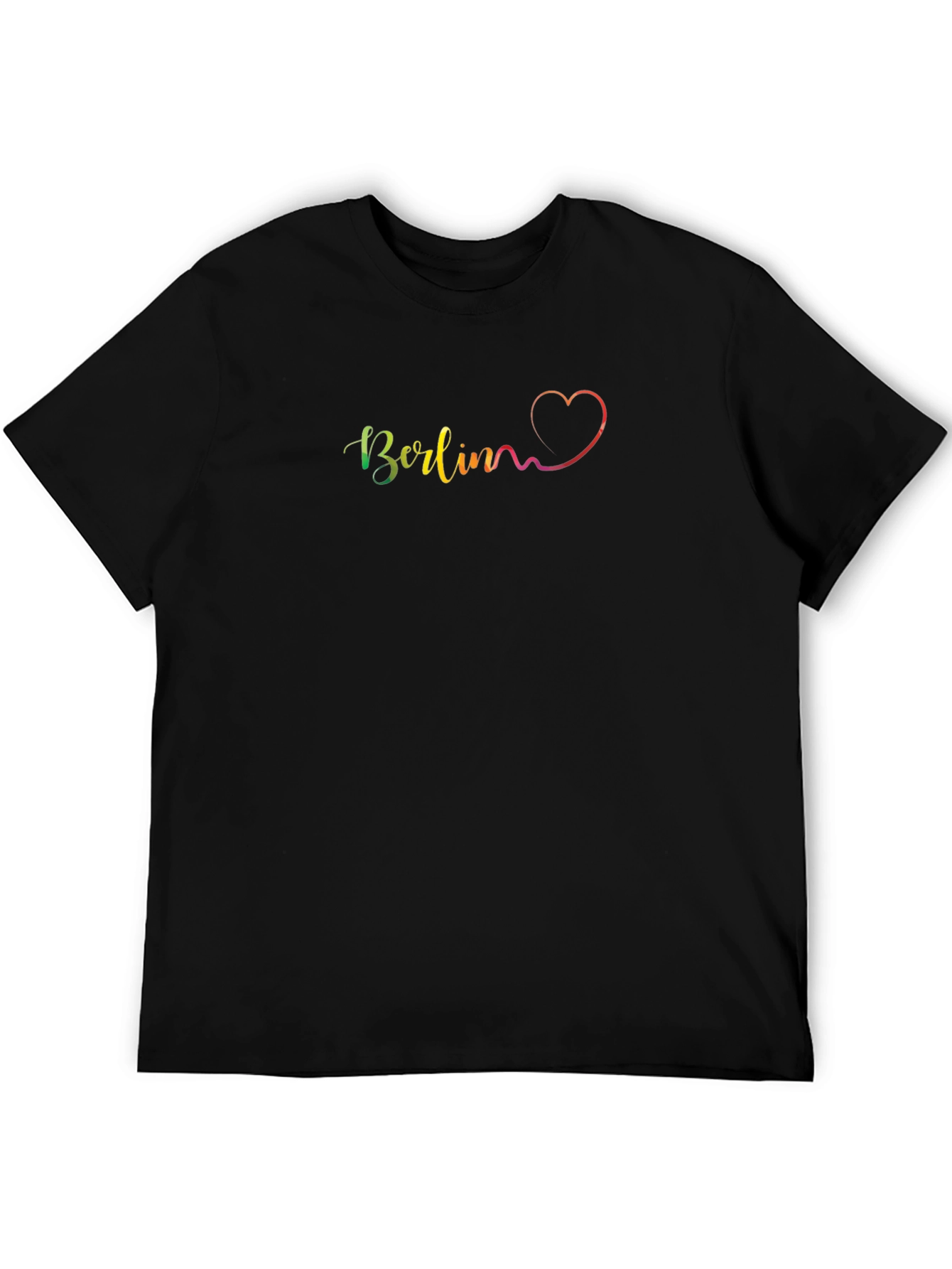 Berlin Heartbeat Black T-Shirt