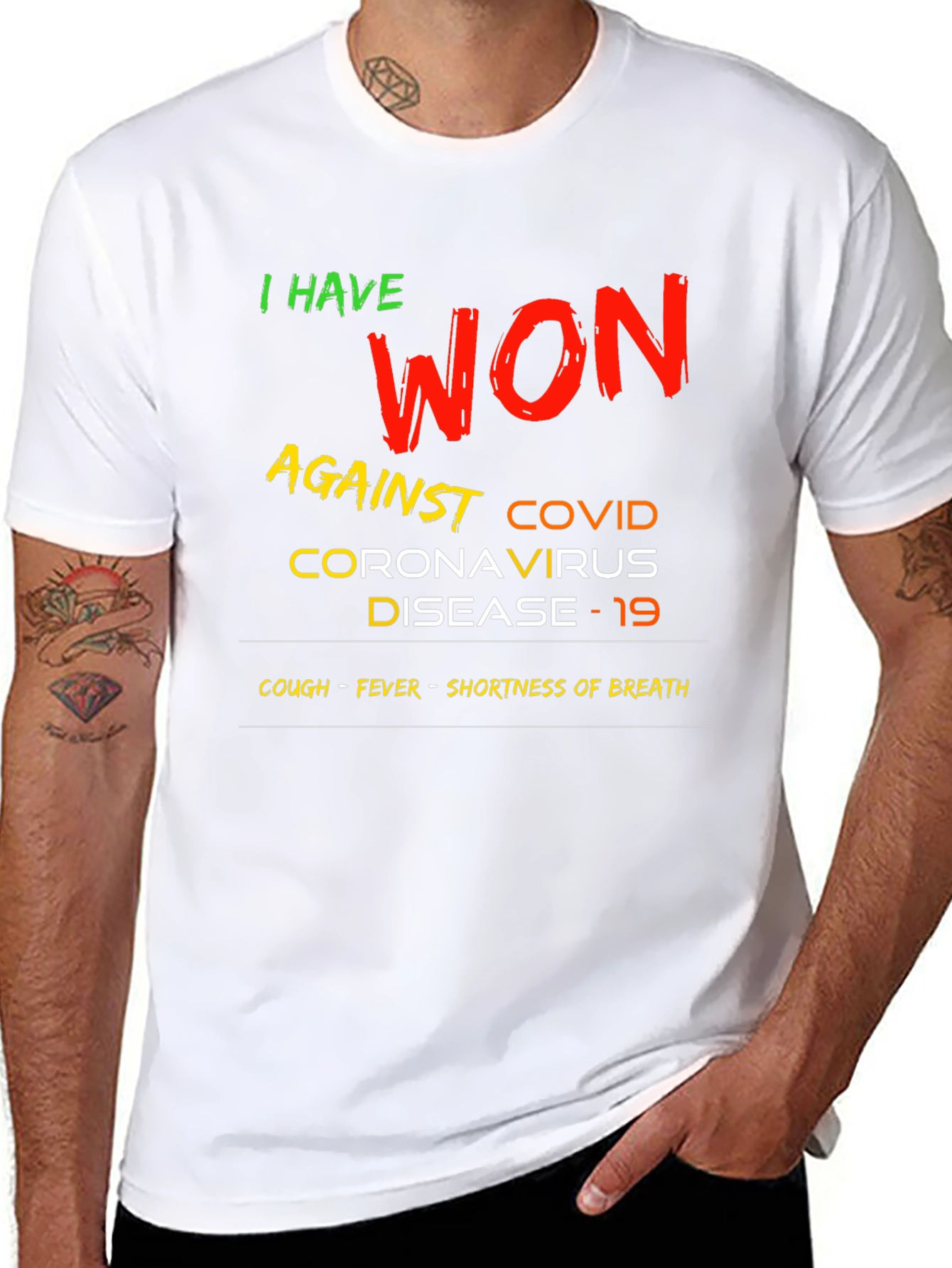 I Won Against COVID T-Shirt