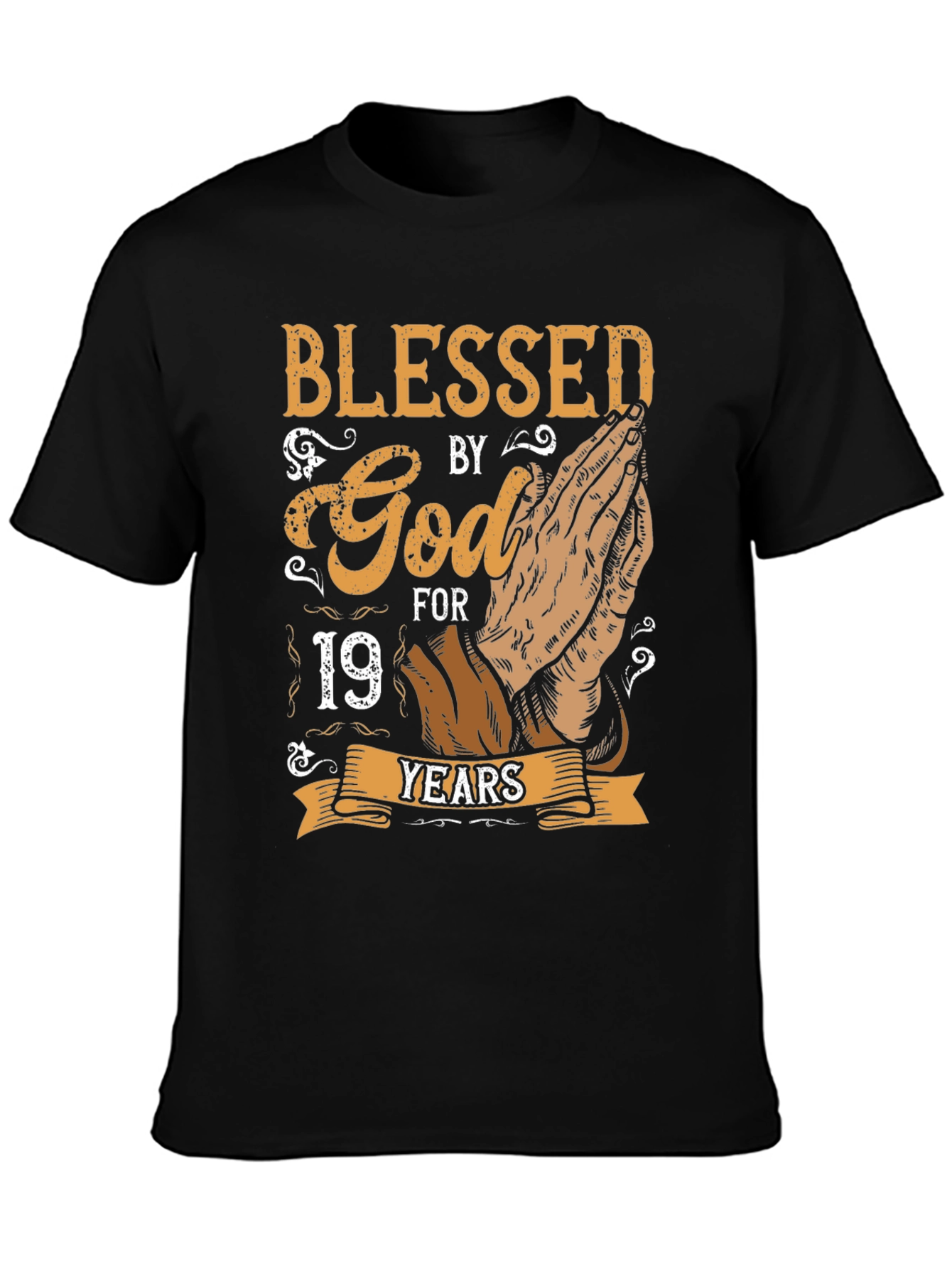 Blessed by God 19 Years T-Shirt