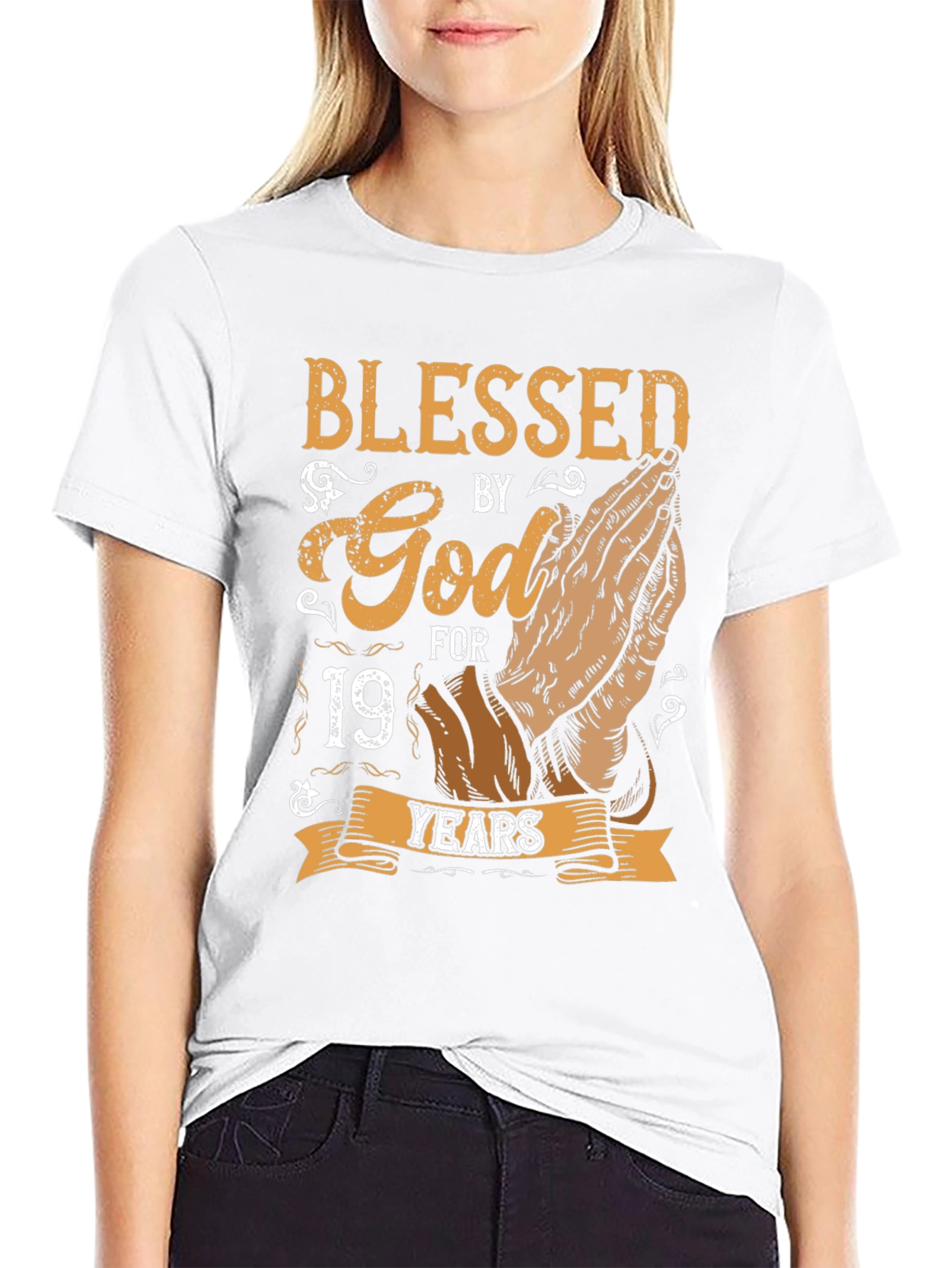 Blessed by God 19 Years T-Shirt