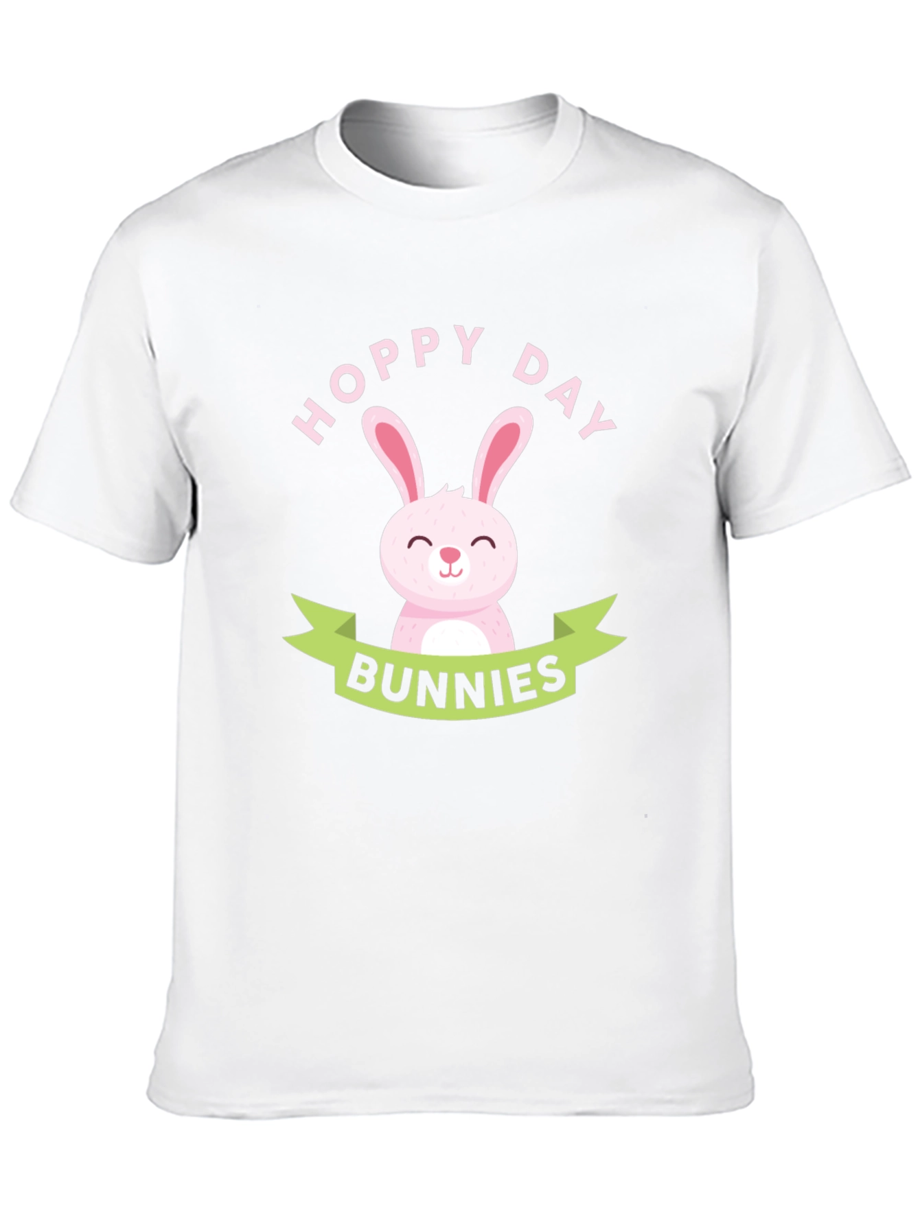 Hoppy Day Bunnies T-Shirt - Cute Easter Tee