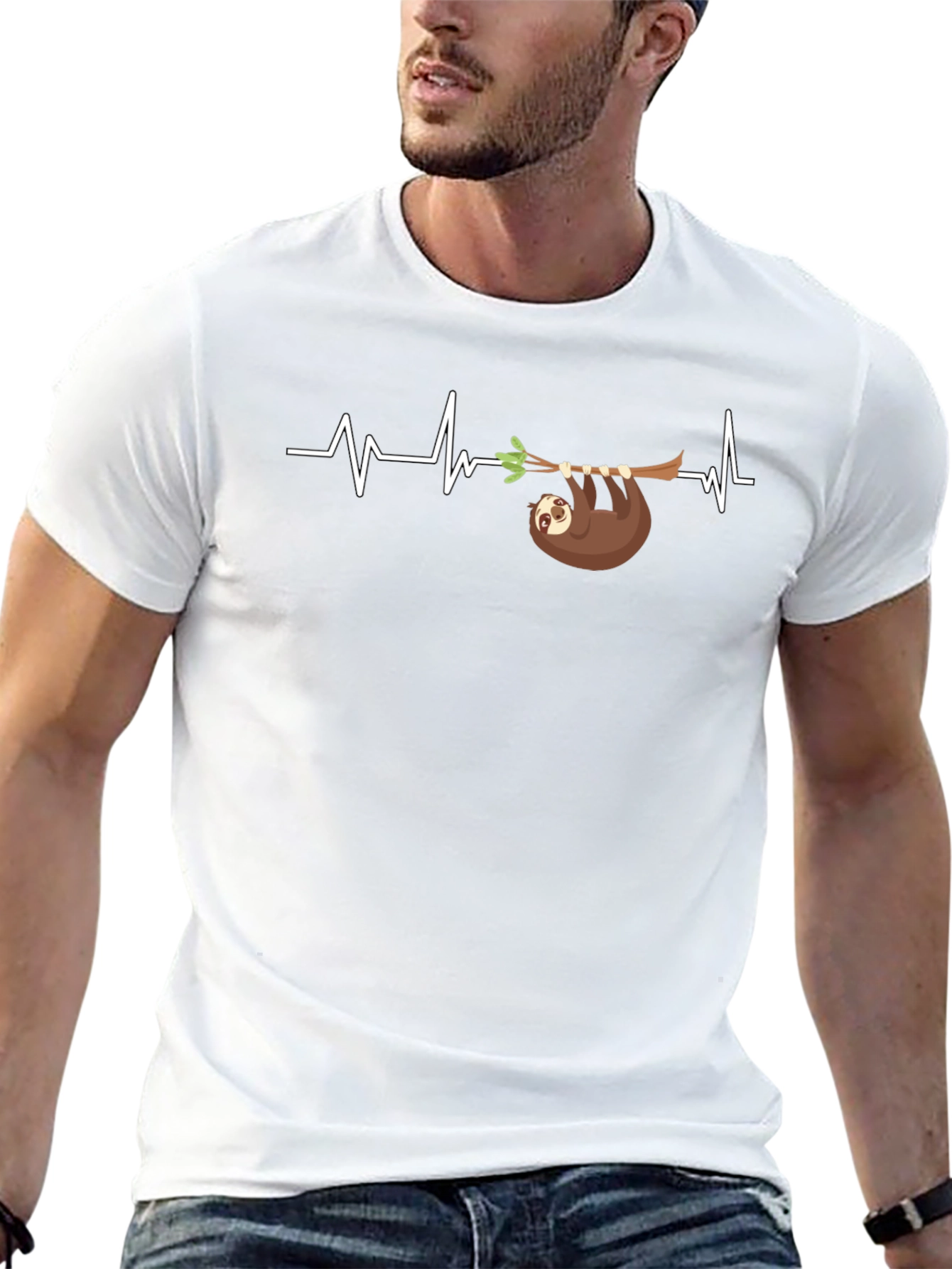Sloth Heartbeat T-Shirt