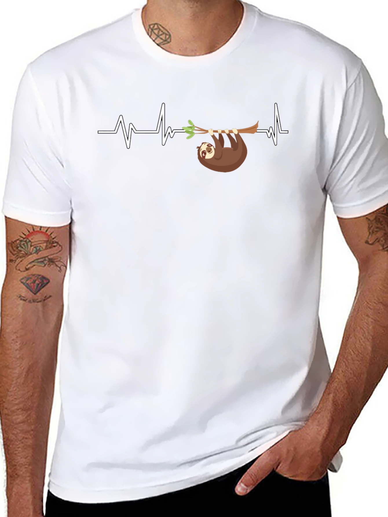 Sloth Heartbeat T-Shirt