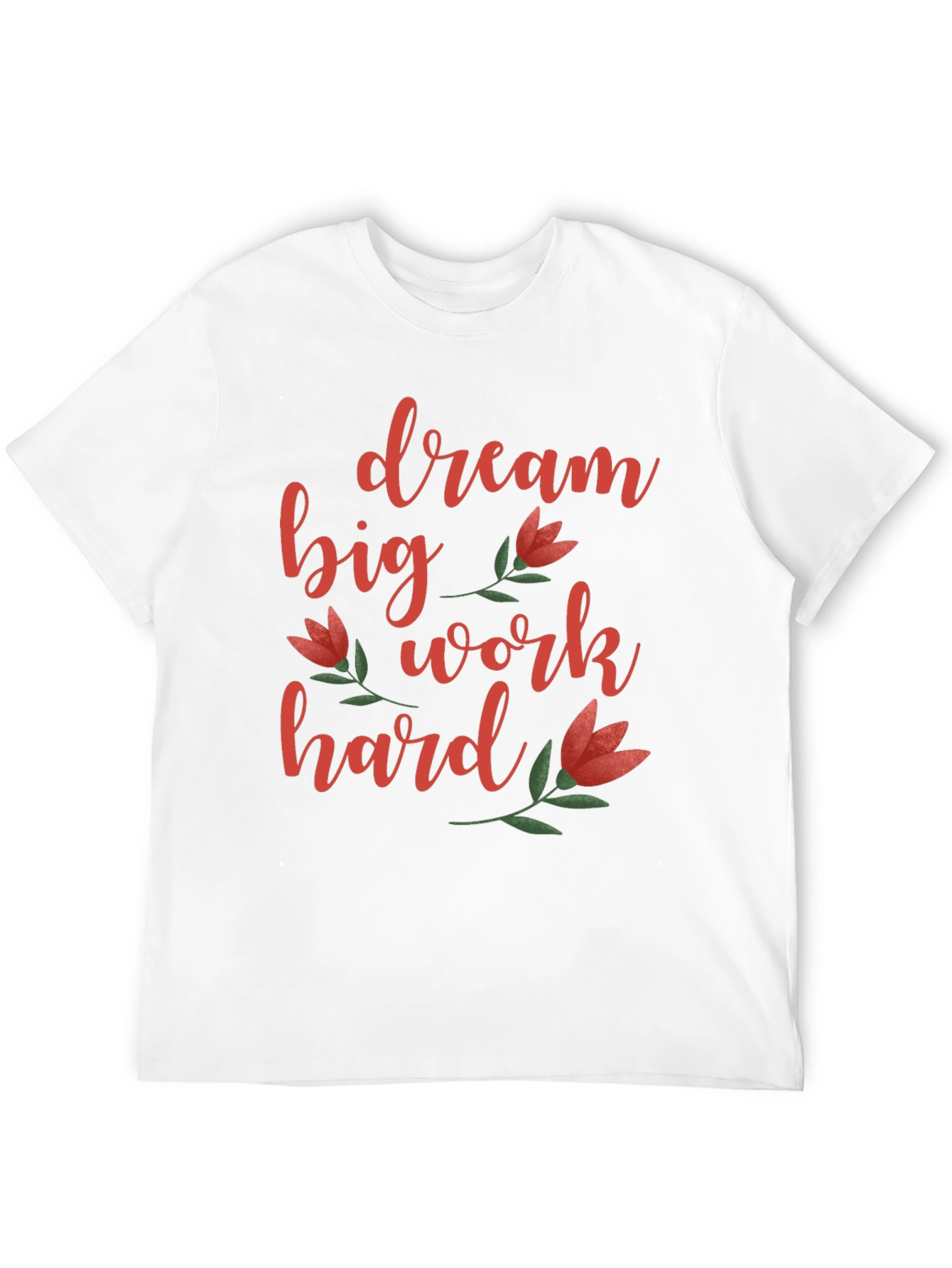 Dream Big T-Shirt - Black Cotton Graphic Tee