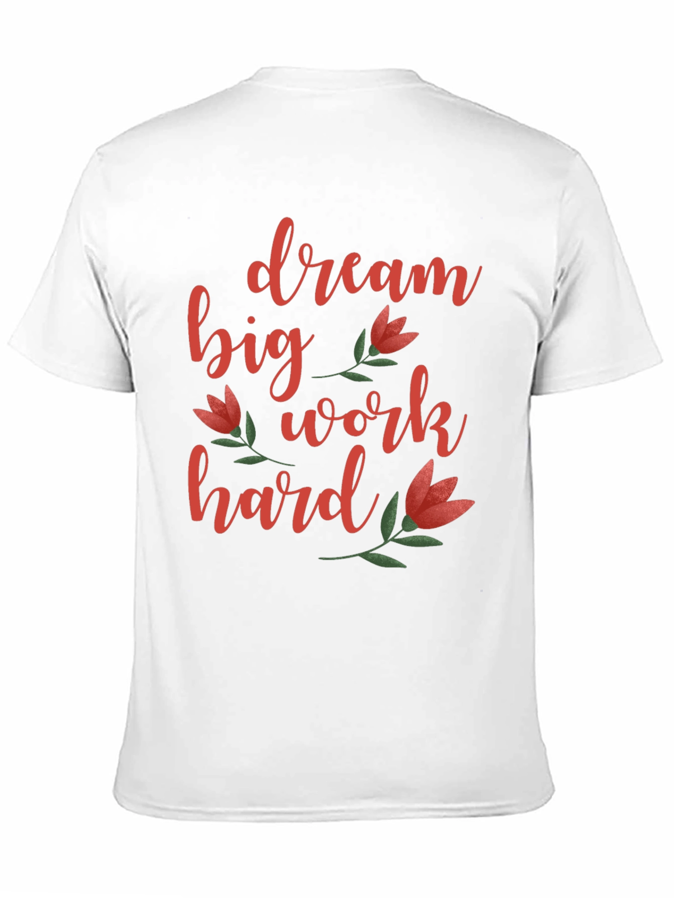Dream Big T-Shirt - Black Cotton Graphic Tee