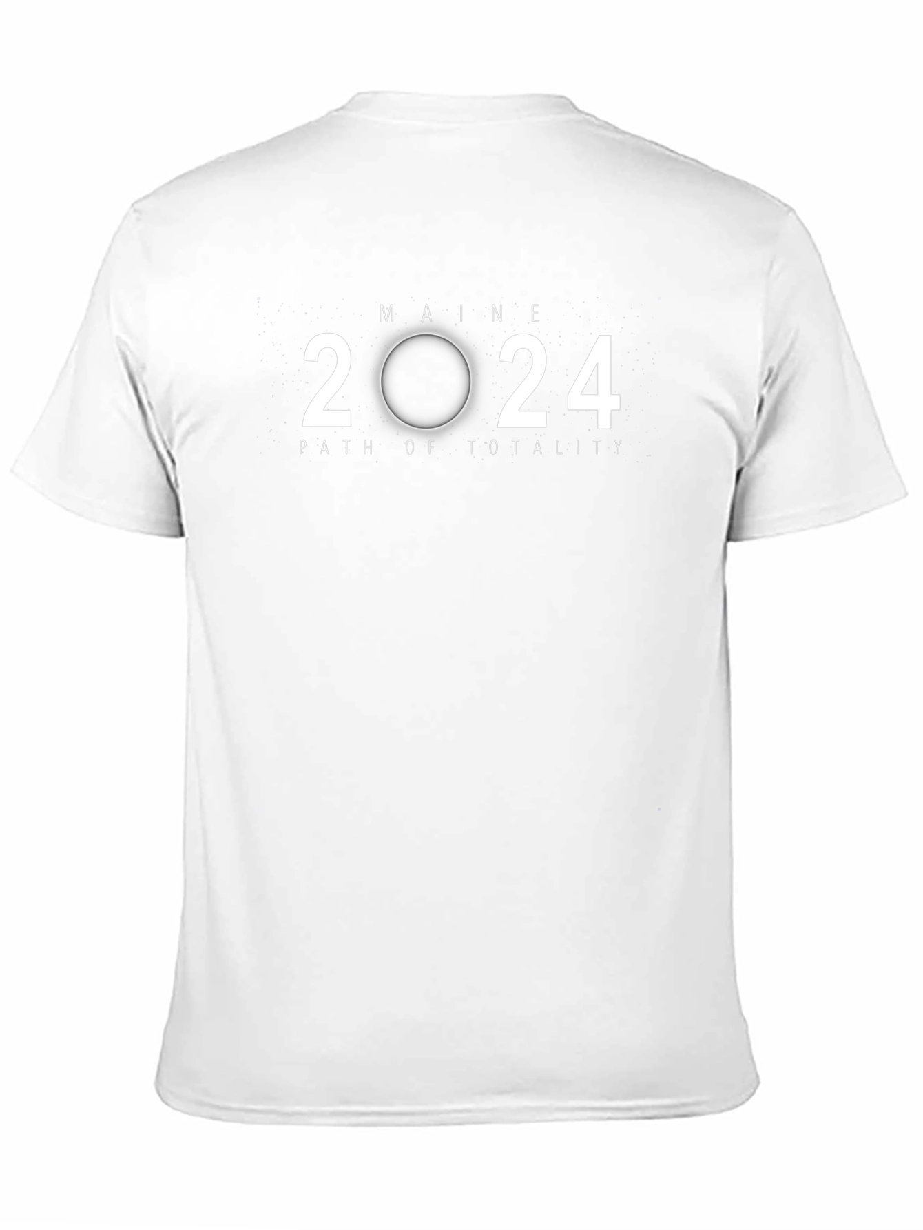 Maine 2024 Path of Totality Black T-Shirt