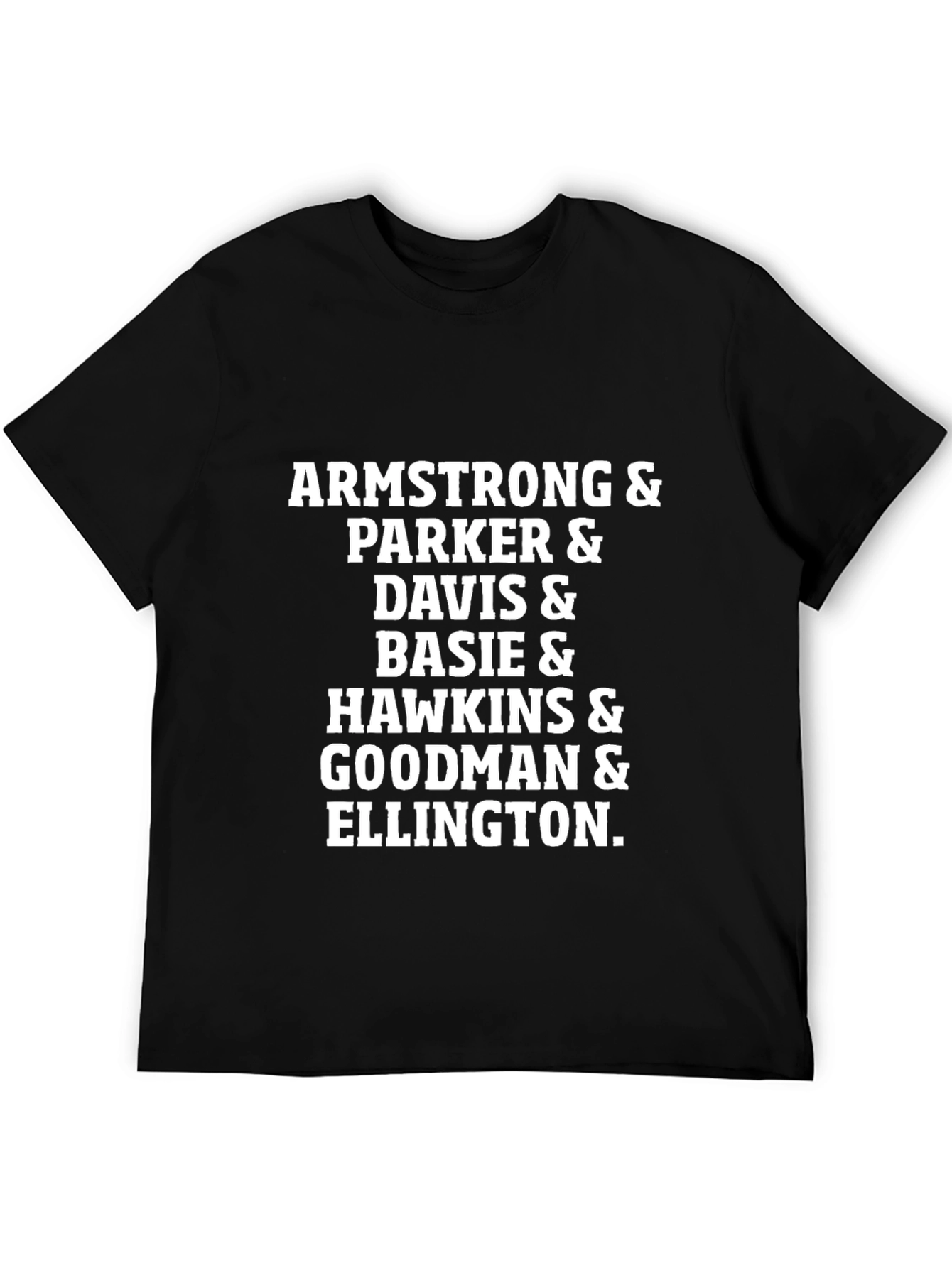 Jazz Legends T-Shirt - Armstrong Parker Davis