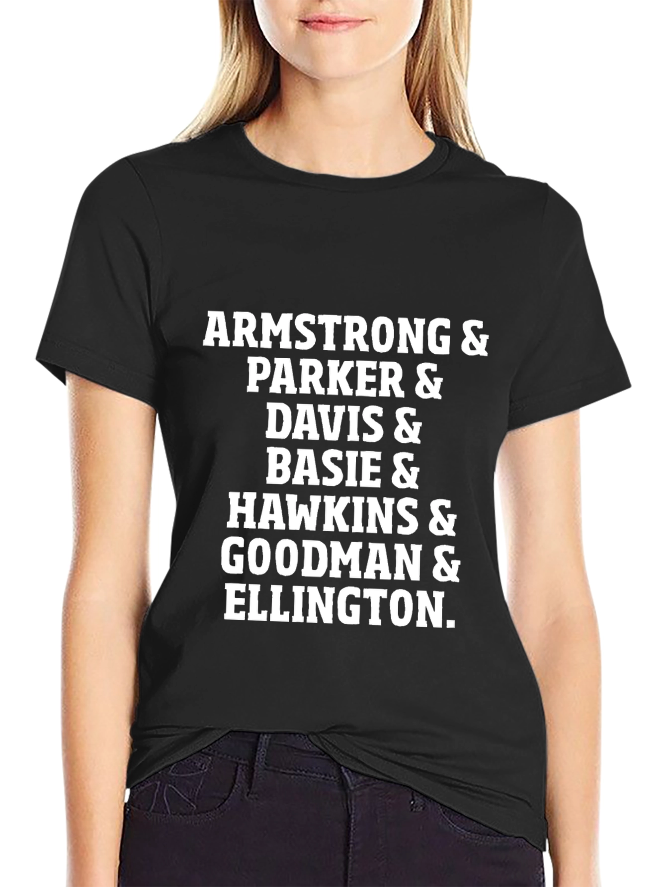 Jazz Legends T-Shirt - Armstrong Parker Davis