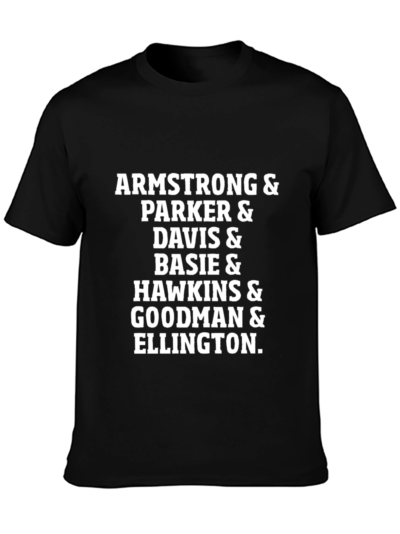 Jazz Legends T-Shirt - Armstrong Parker Davis
