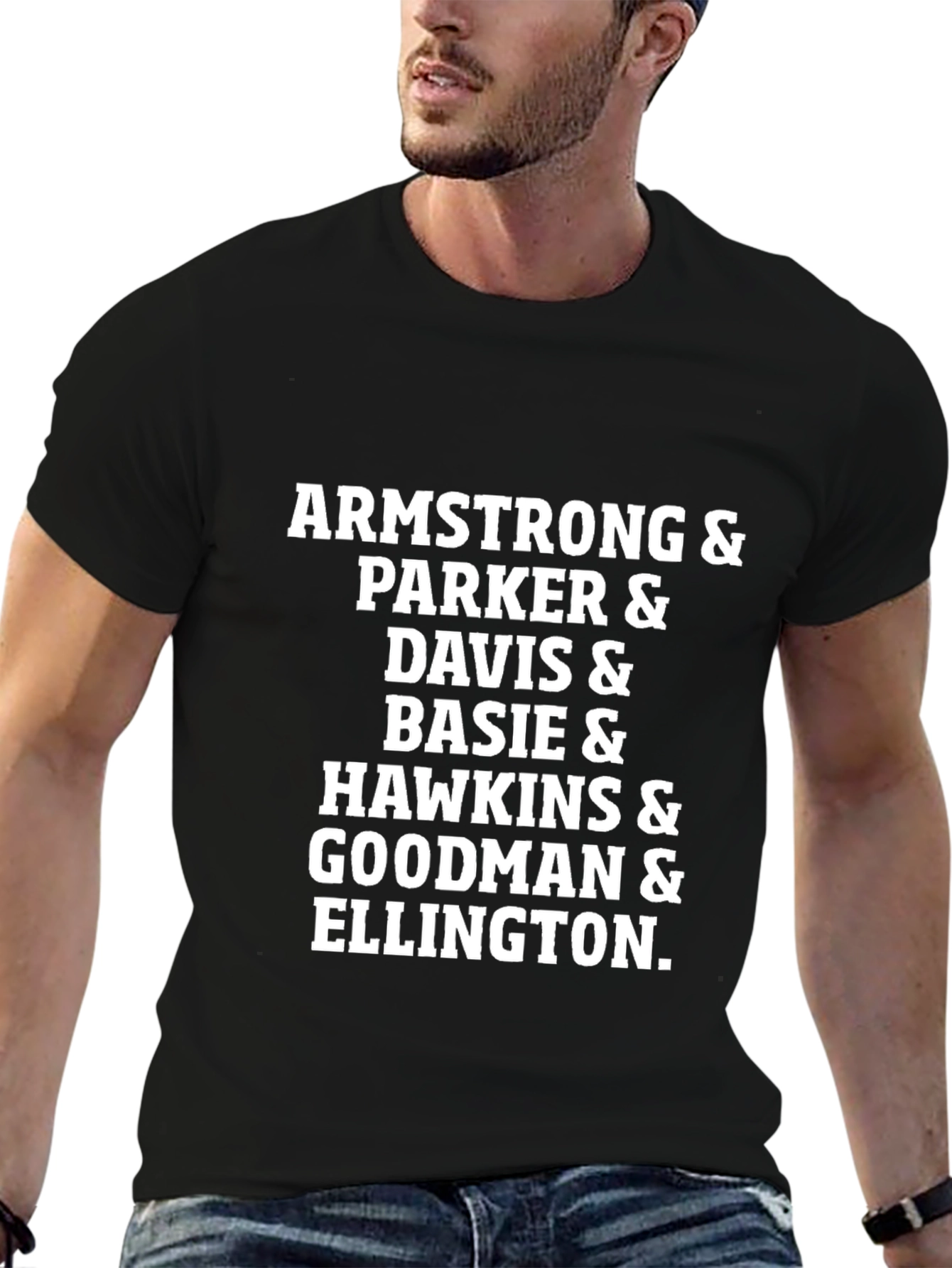 Jazz Legends T-Shirt - Armstrong Parker Davis