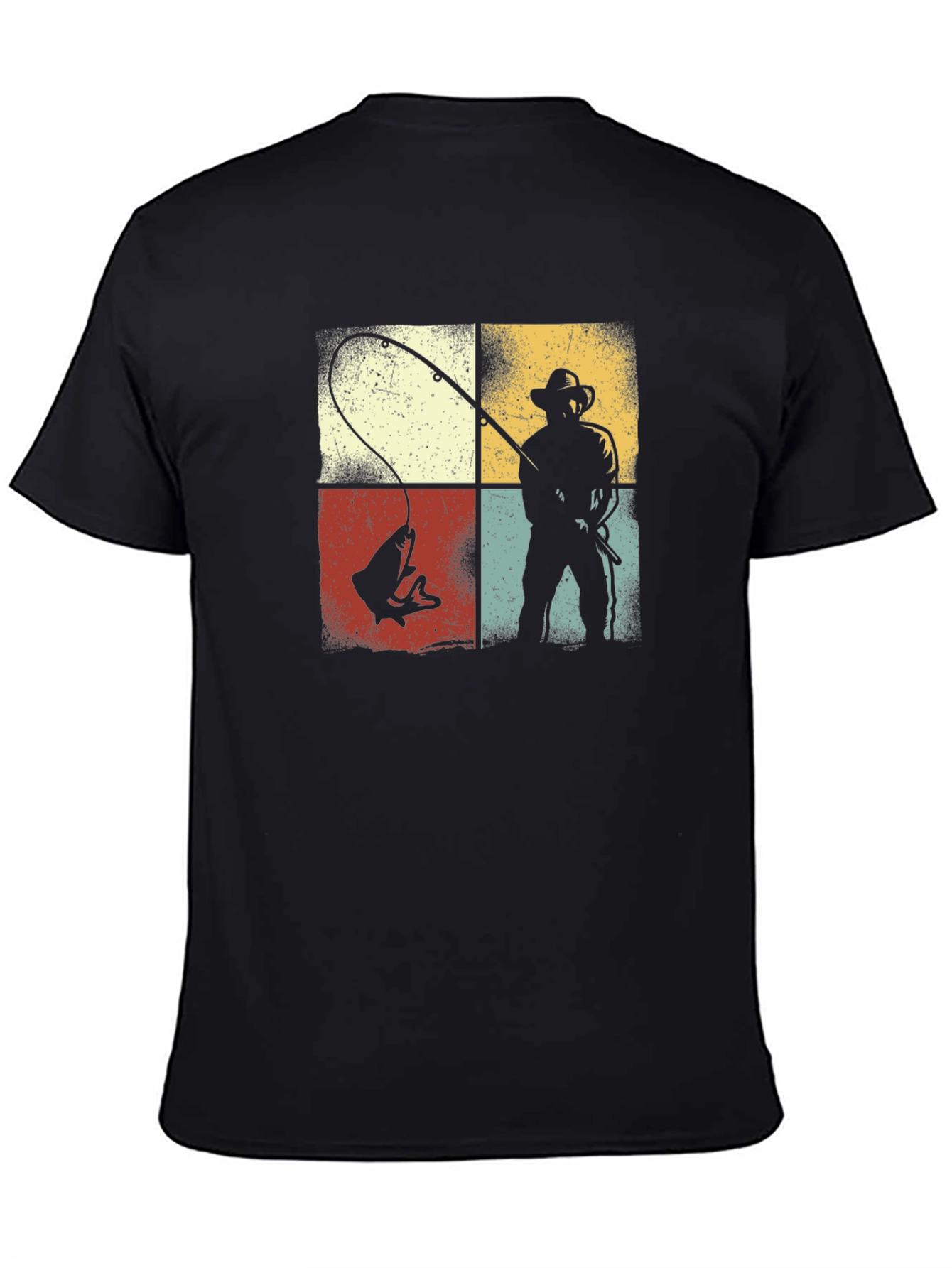 Retro Fishing Graphic T-Shirt