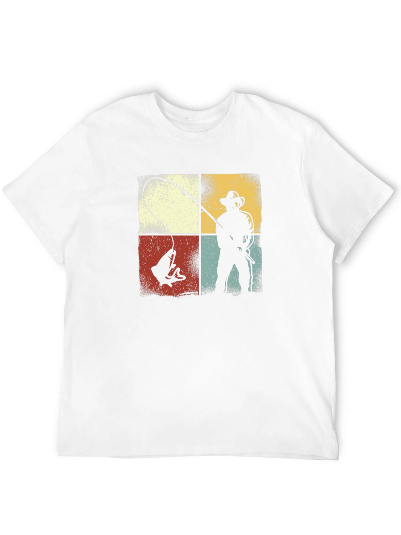 Retro Fishing Graphic T-Shirt
