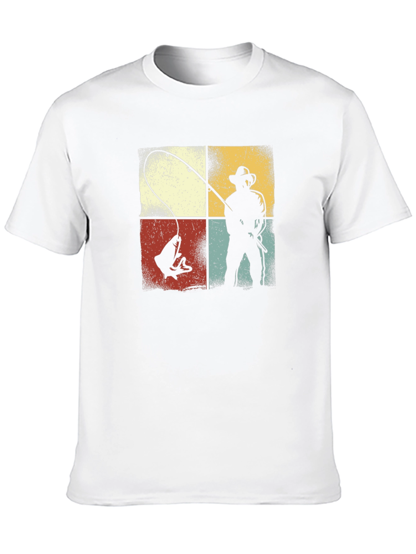 Retro Fishing Graphic T-Shirt