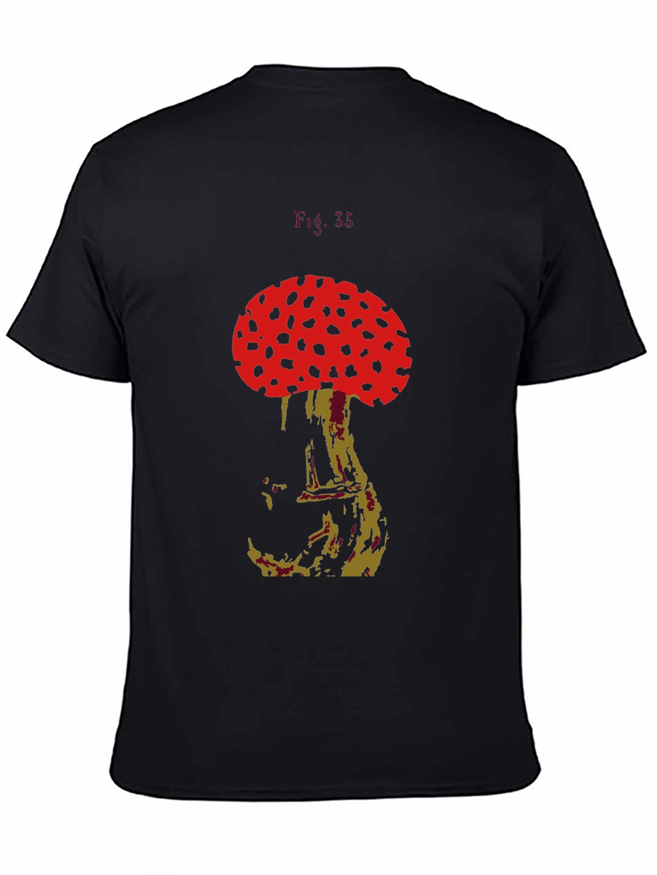 Mushroom Graphic Tee - Unique Design