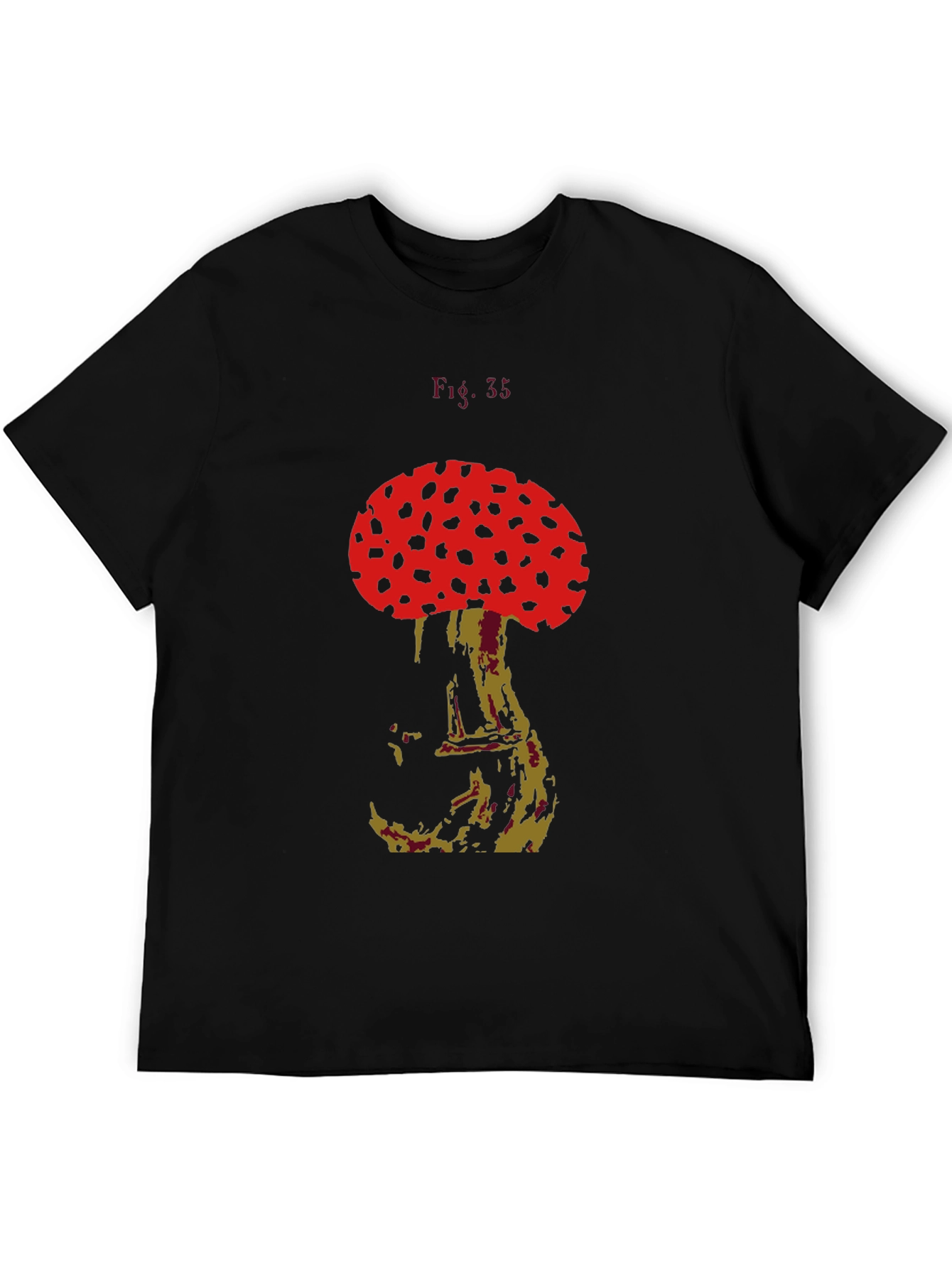 Mushroom Graphic Tee - Unique Design