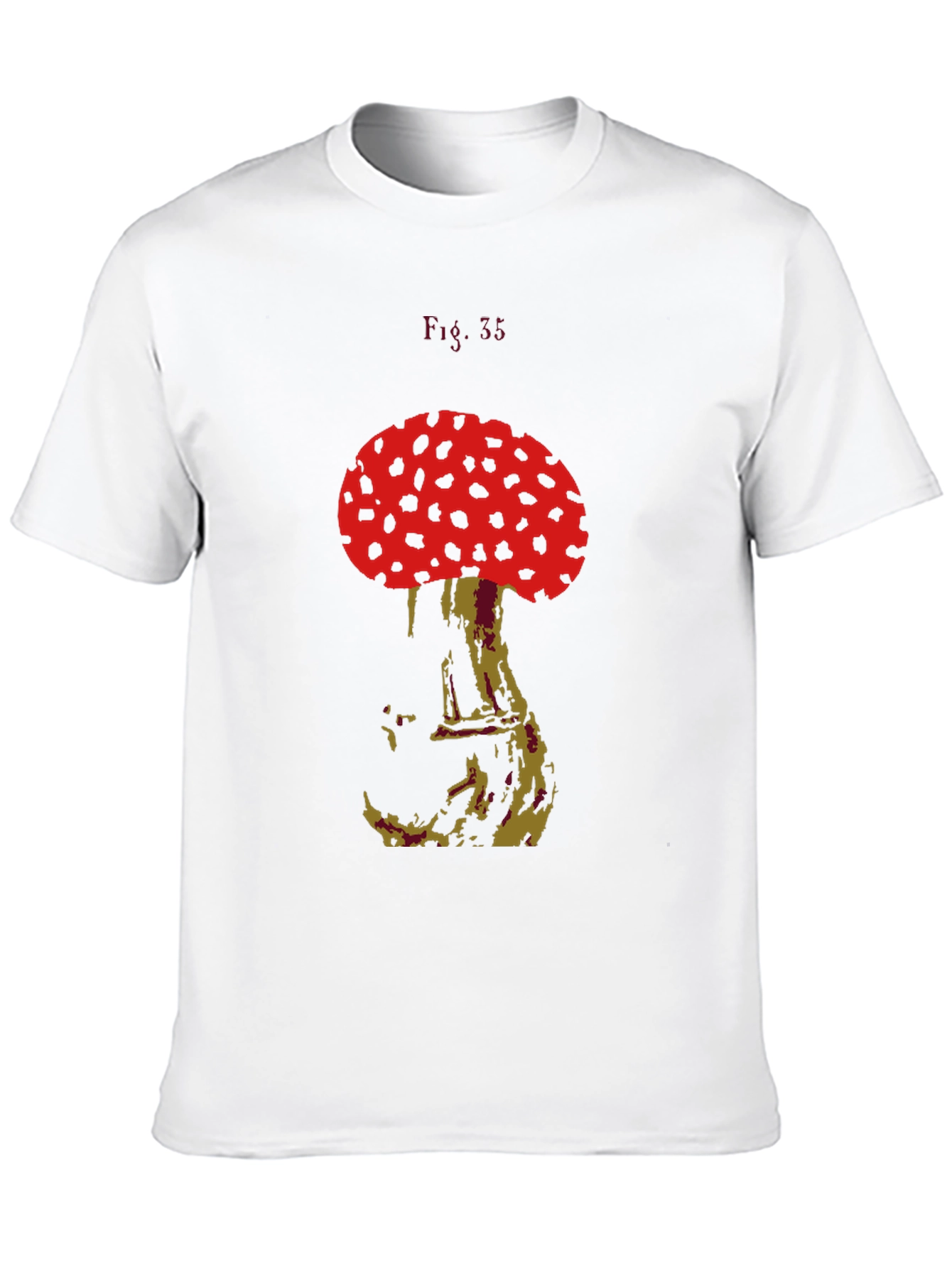 Mushroom Graphic Tee - Unique Design