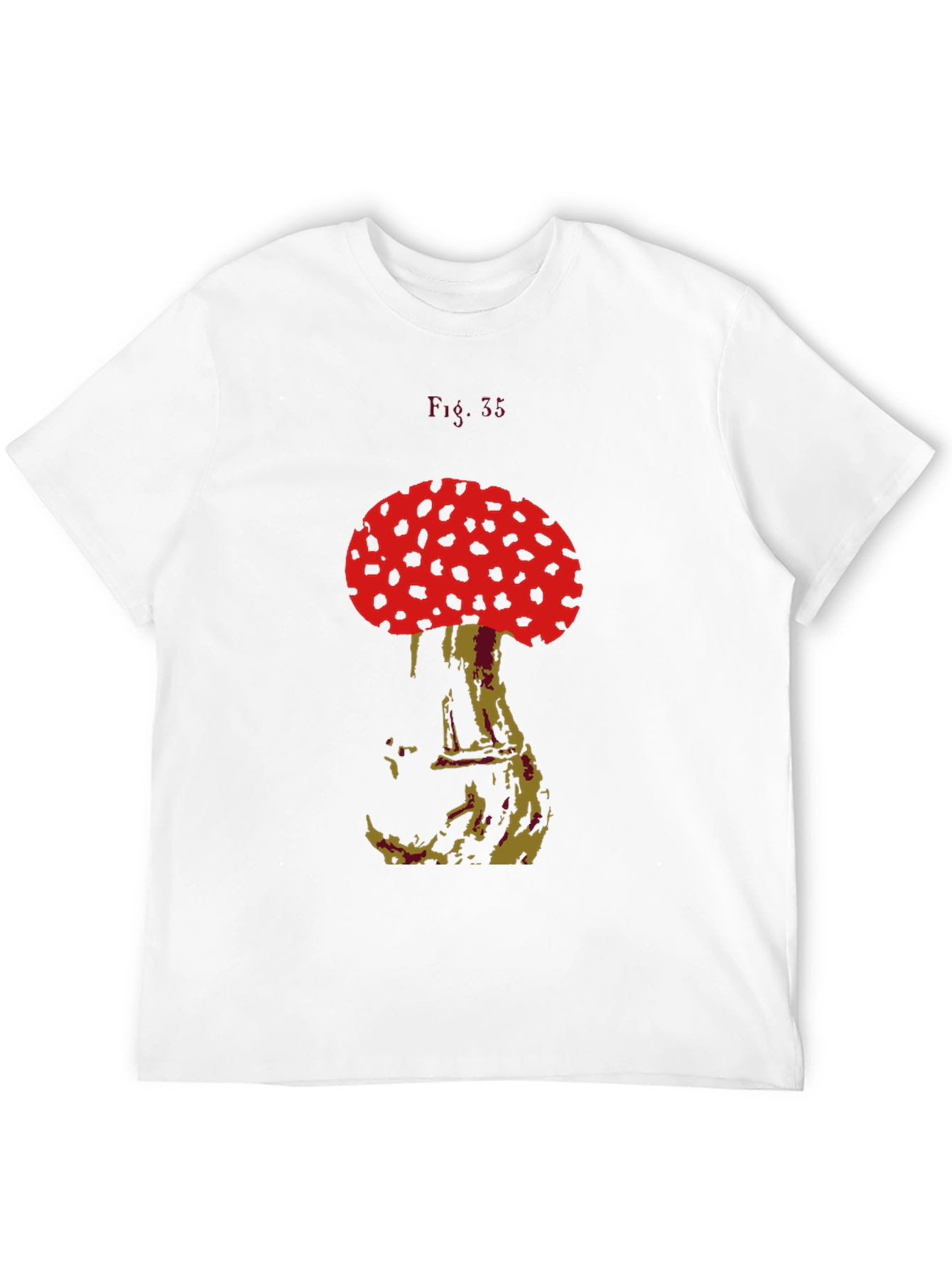 Mushroom Graphic Tee - Unique Design