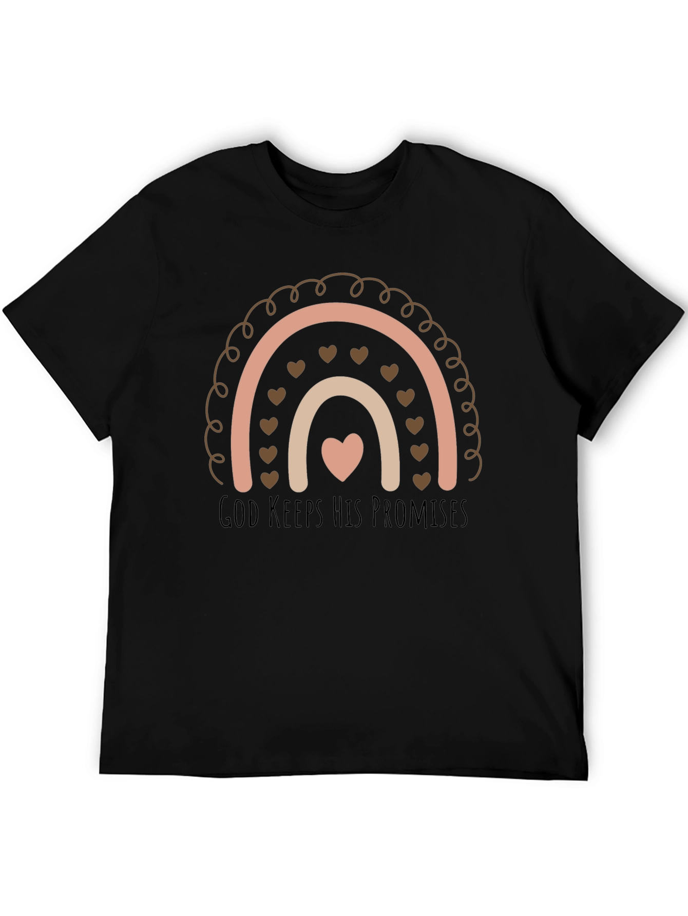 God Keeps His Promises Rainbow T-Shirt