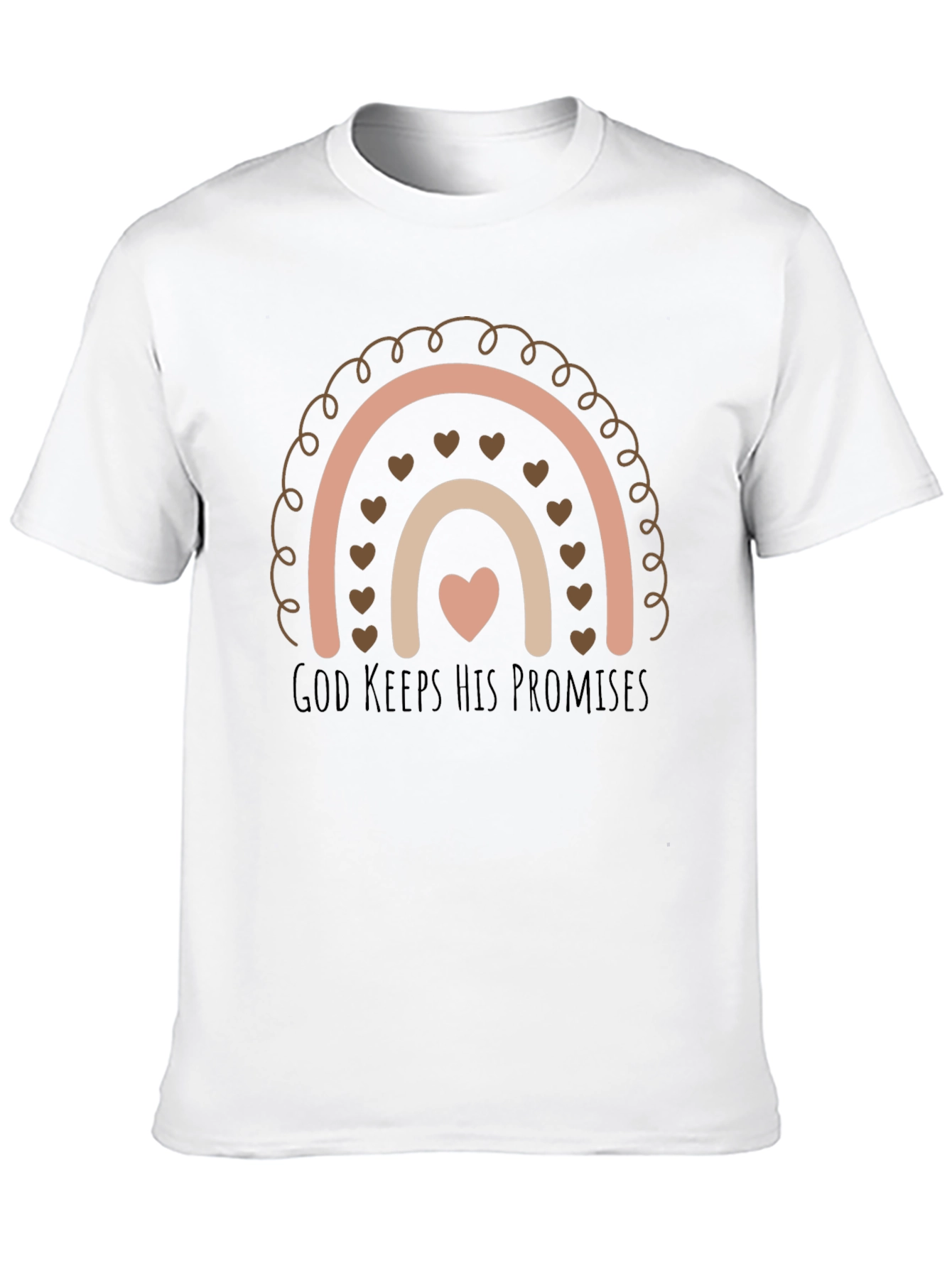 God Keeps His Promises Rainbow T-Shirt