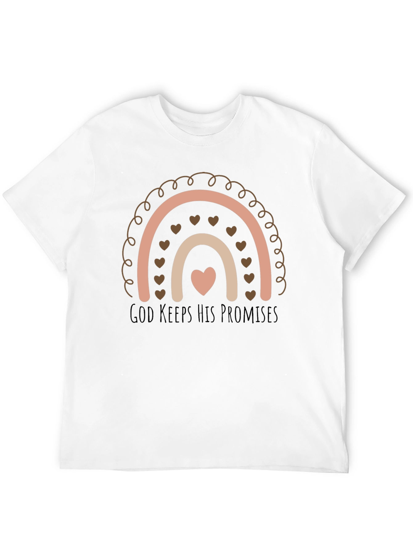 God Keeps His Promises Rainbow T-Shirt