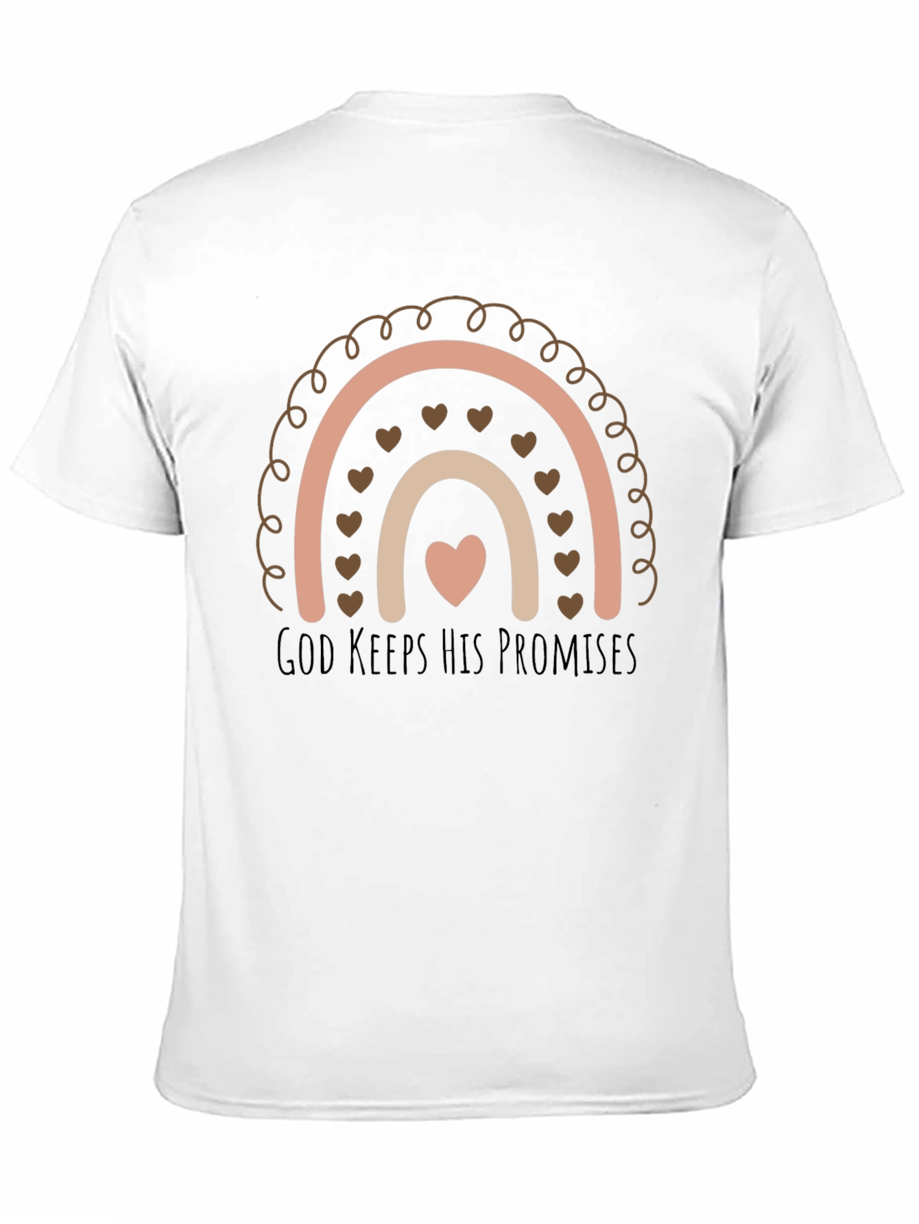 God Keeps His Promises Rainbow T-Shirt