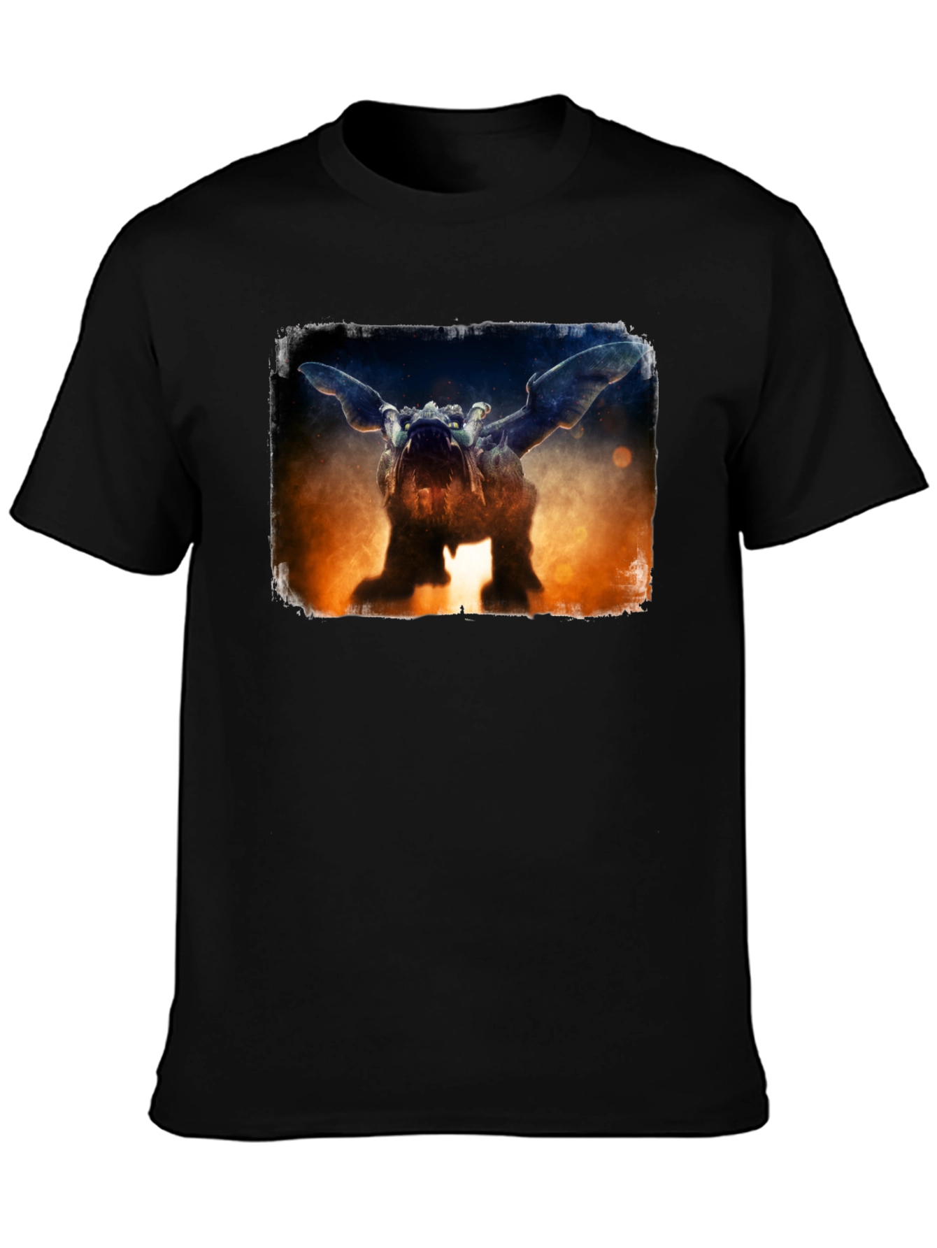 Gargoyle Graphic Black T-Shirt