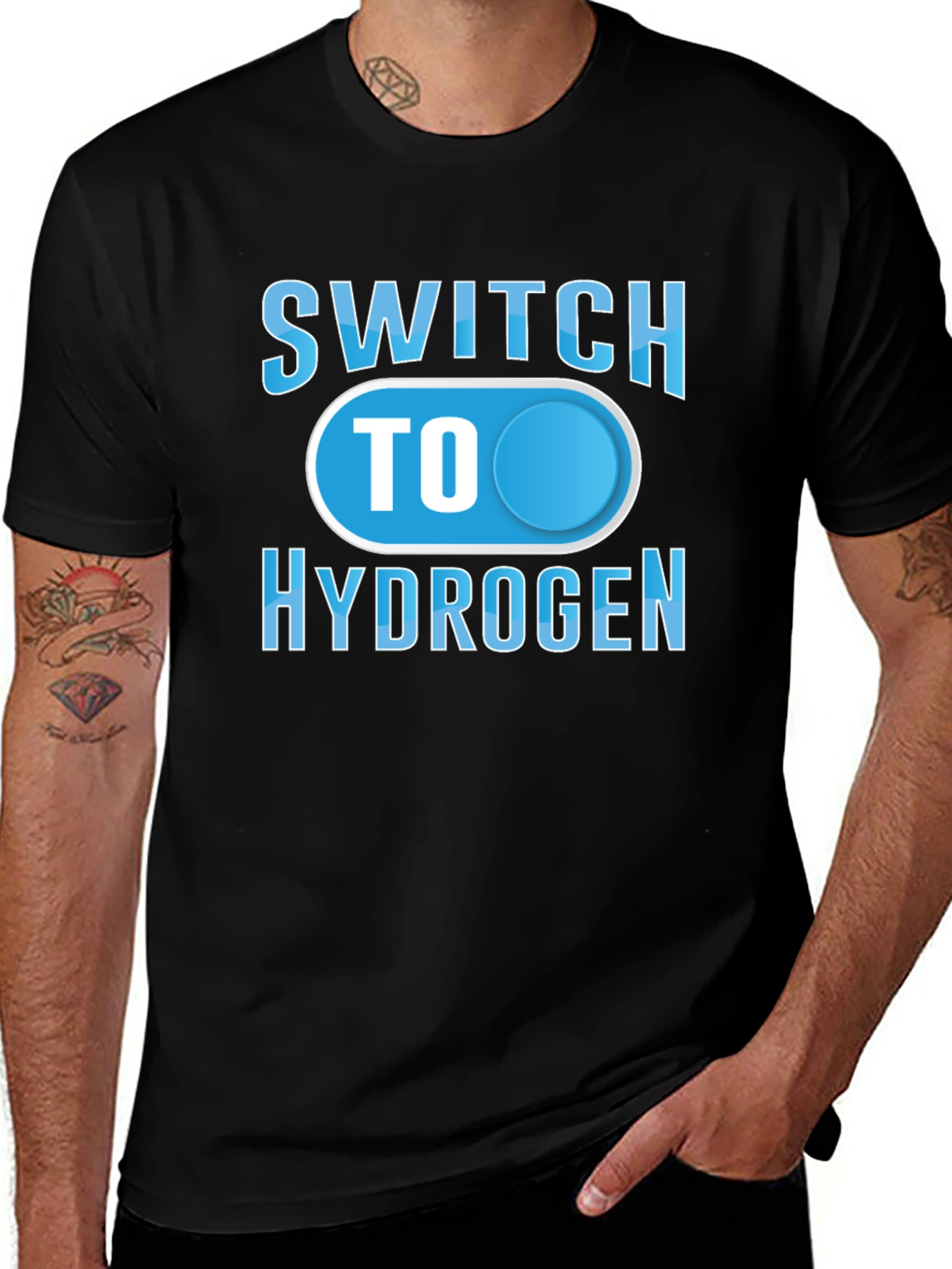 Switch to Hydrogen T-Shirt - Eco-Friendly Tee