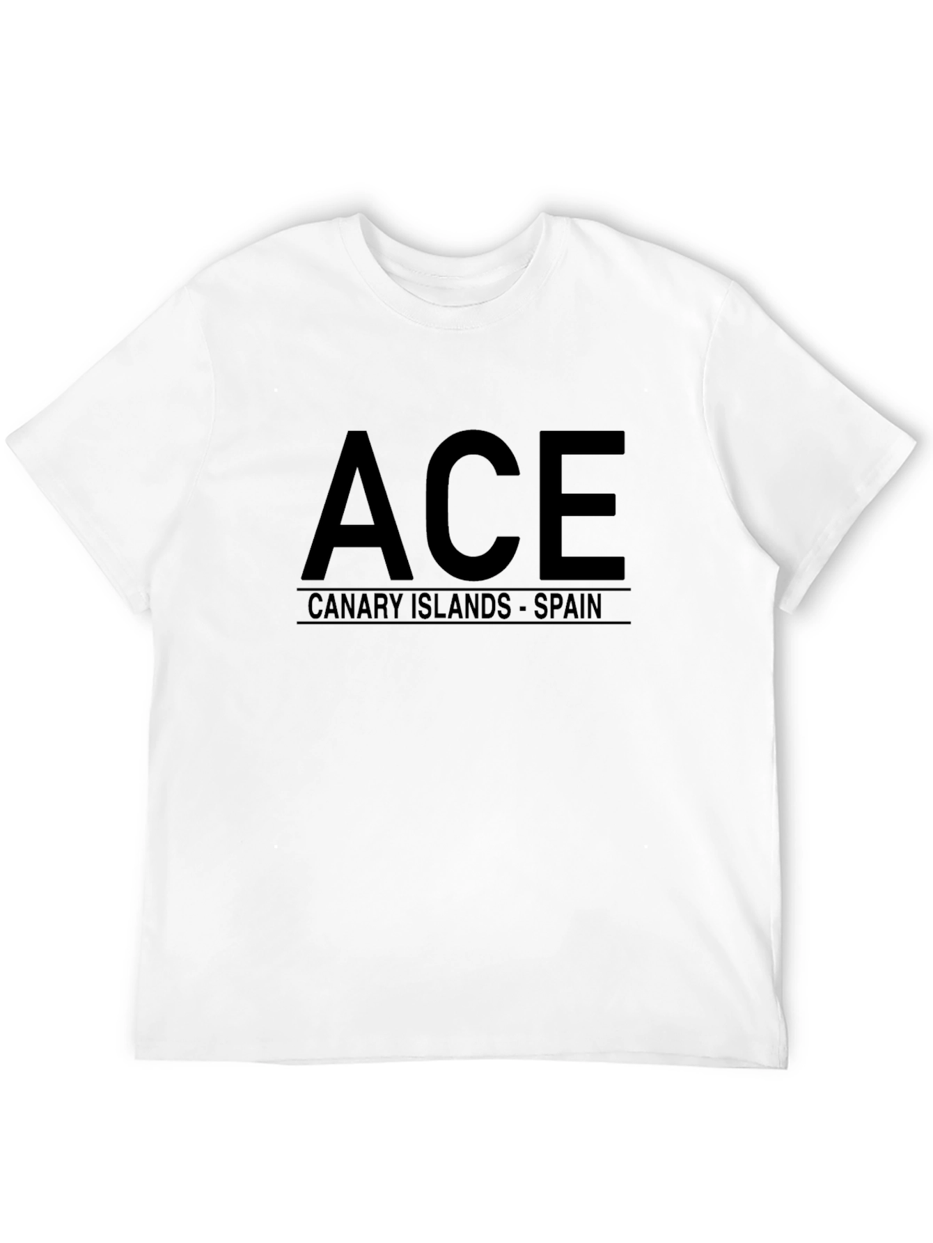ACE Canary Islands Spain Black T-Shirt