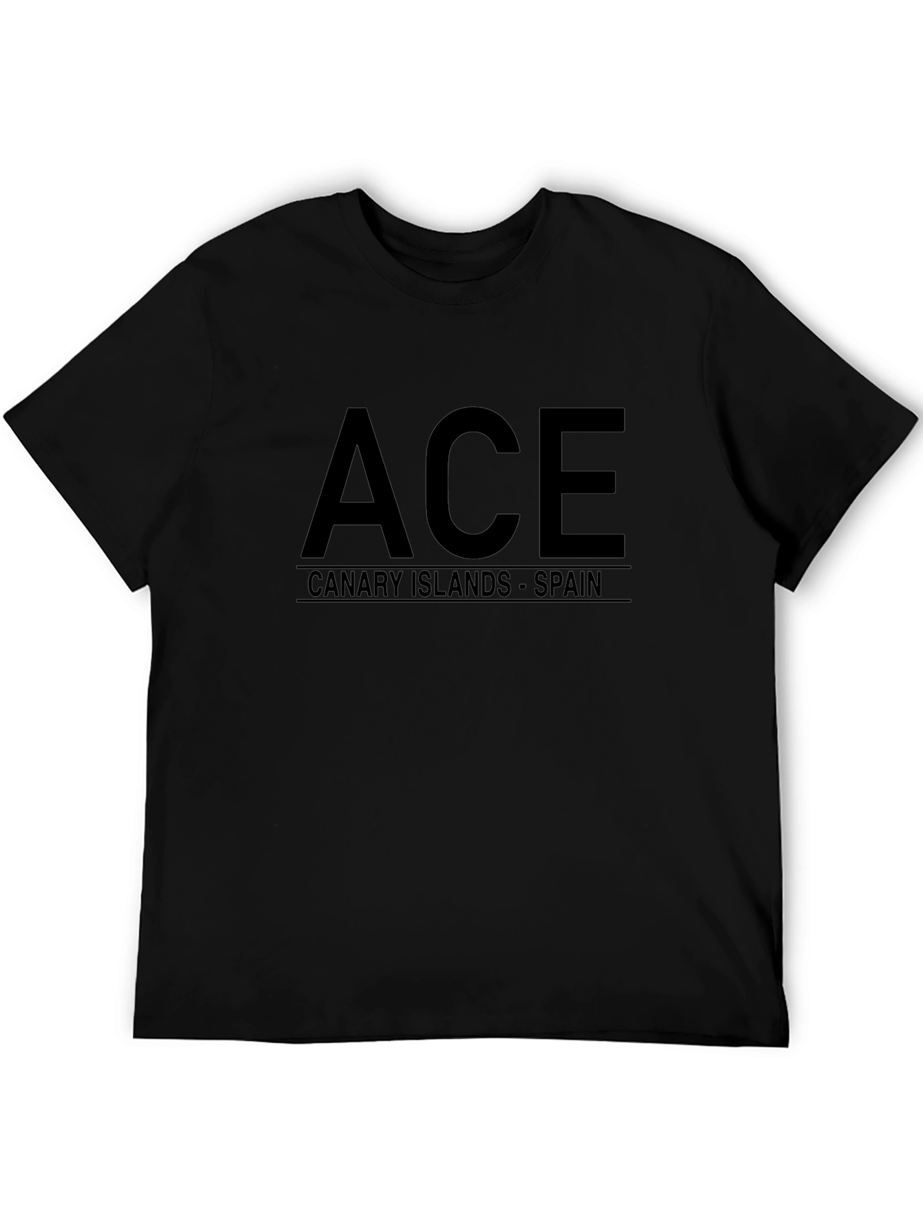 ACE Canary Islands Spain Black T-Shirt