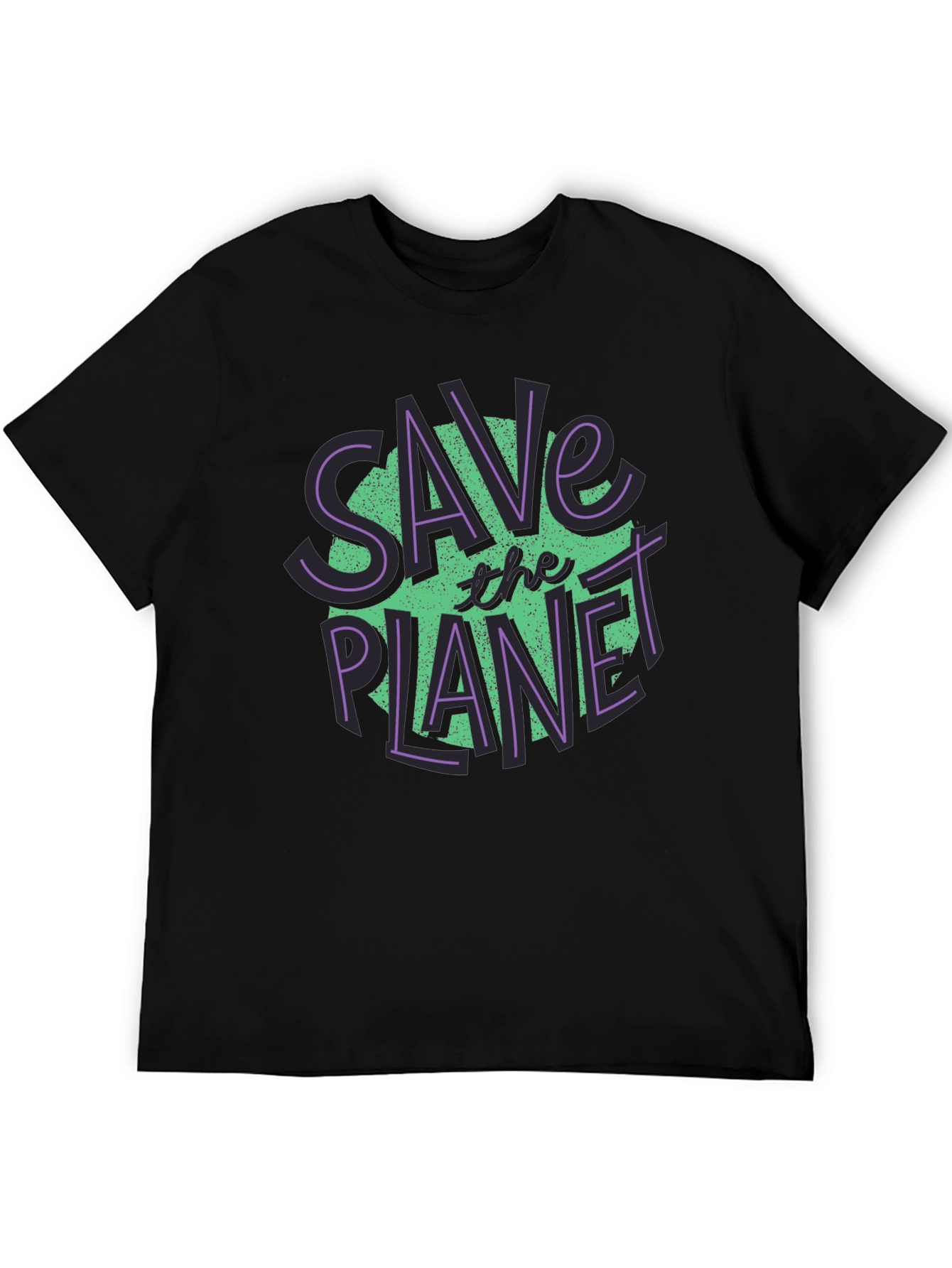 Save the Planet Graphic T-Shirt - Eco-Friendly Tee