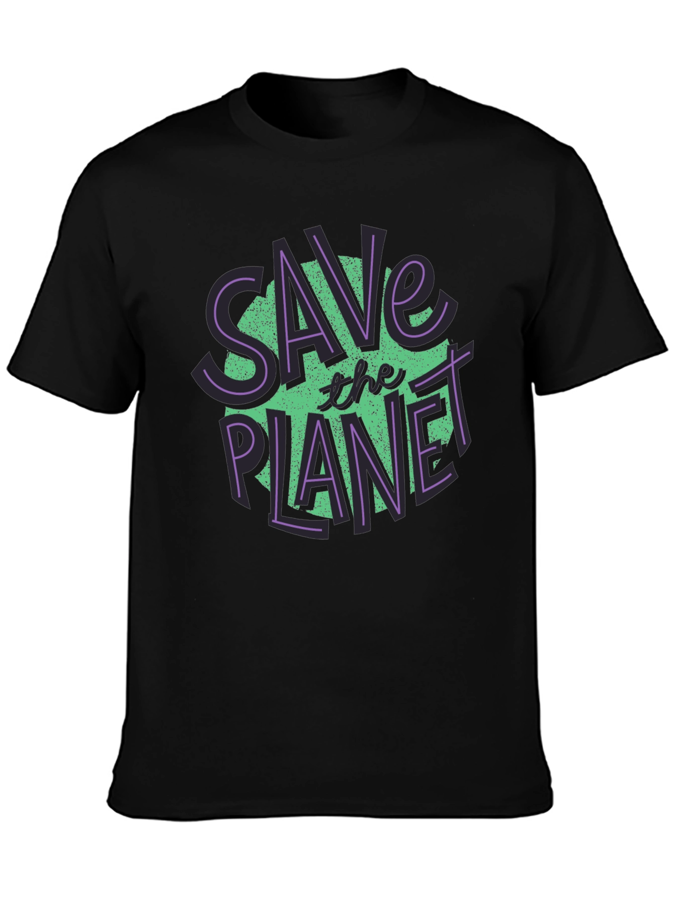 Save the Planet Graphic T-Shirt - Eco-Friendly Tee