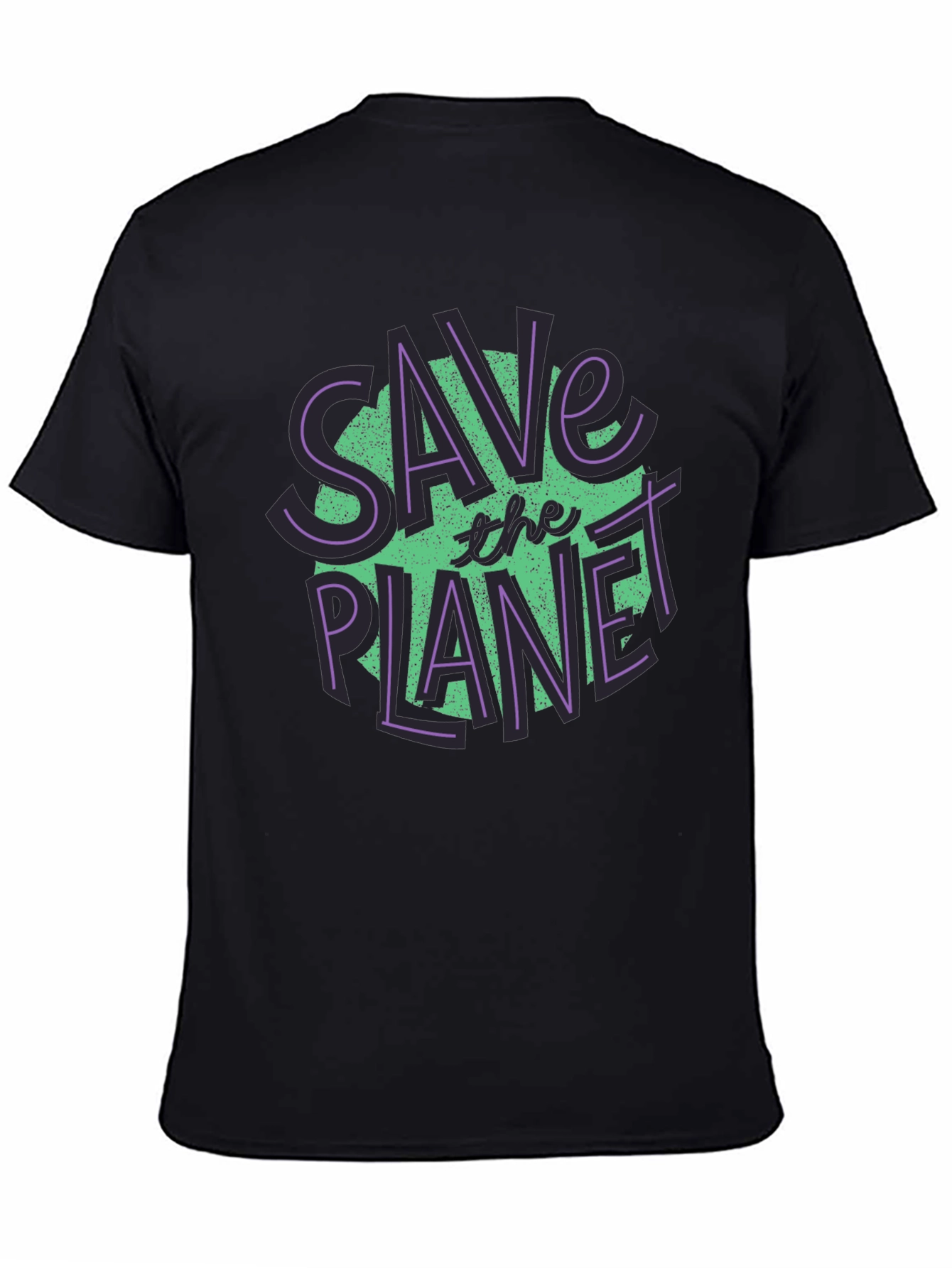 Save the Planet Graphic T-Shirt - Eco-Friendly Tee