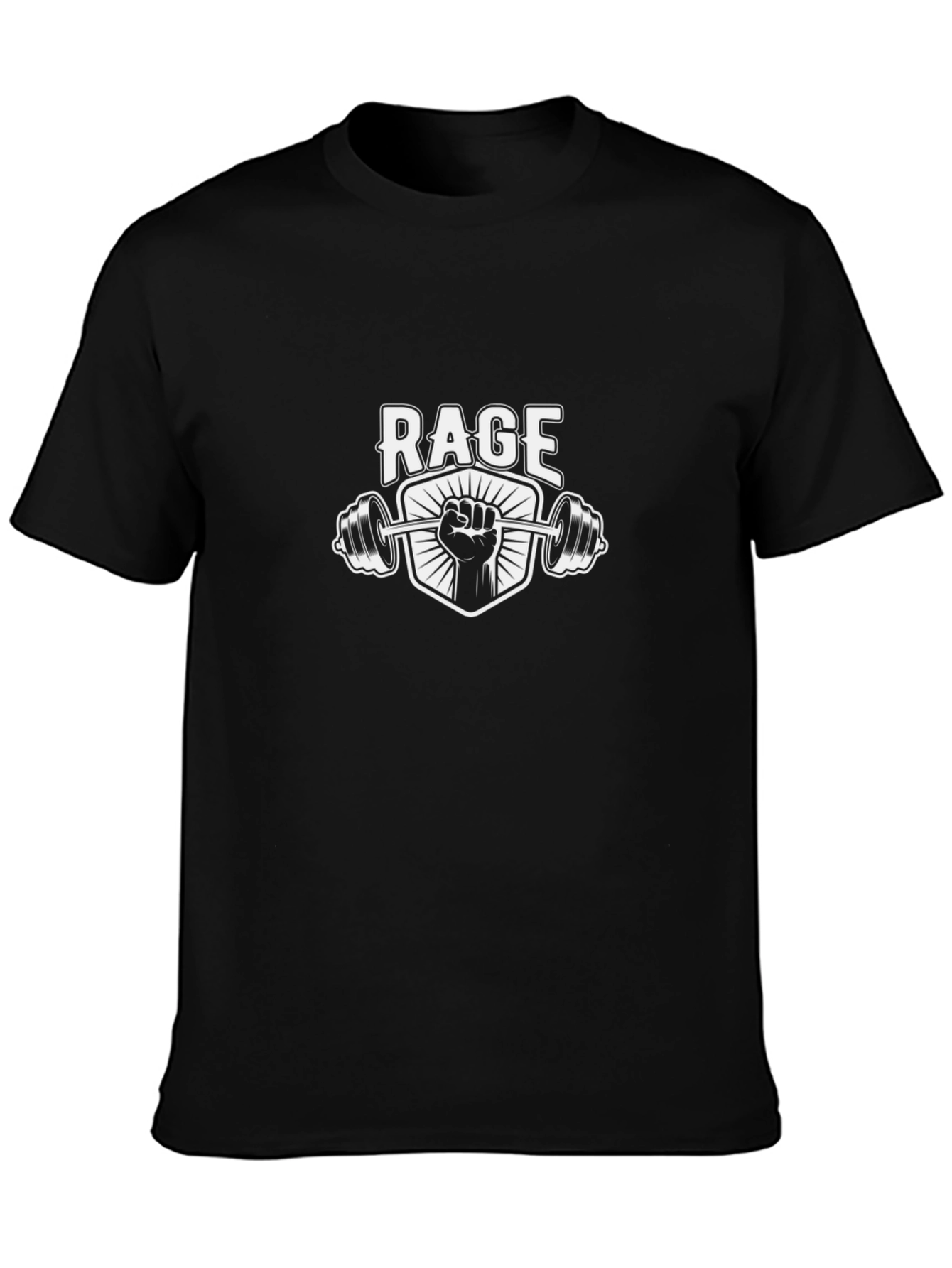 Rage Workout T-Shirt - Black
