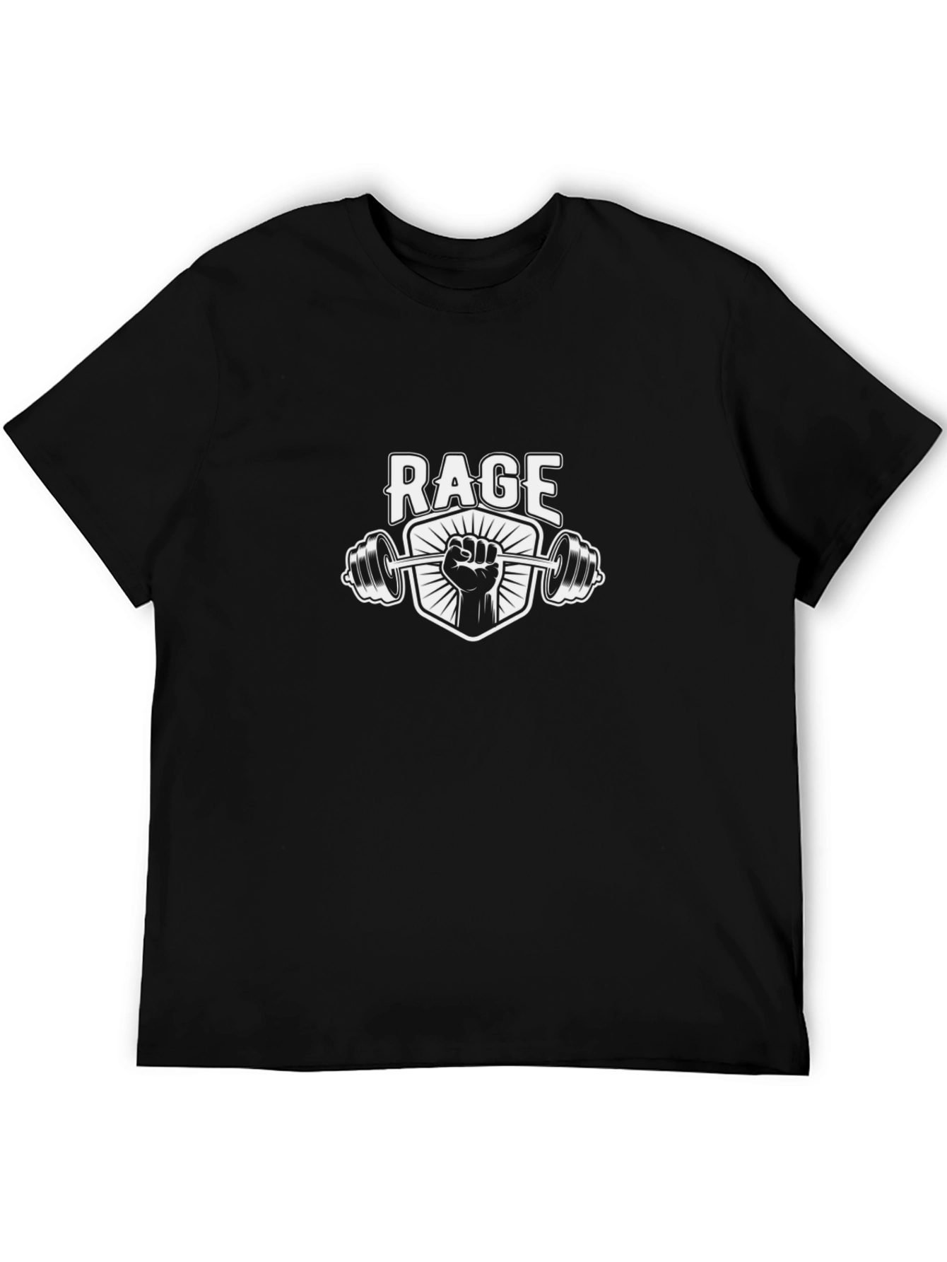 Rage Workout T-Shirt - Black