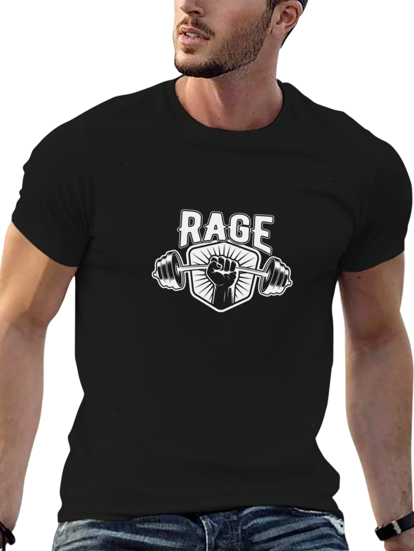 Rage Workout T-Shirt - Black