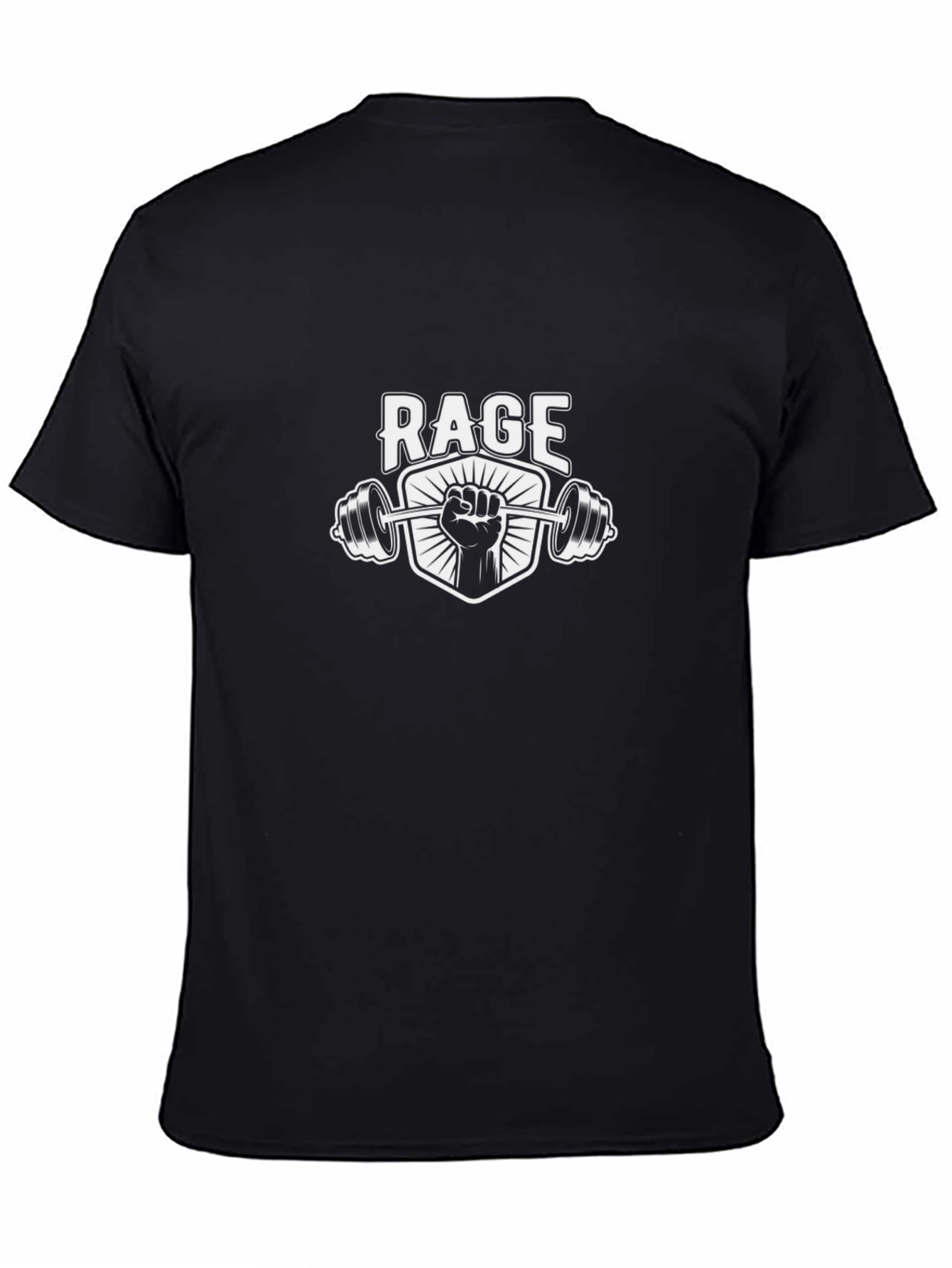 Rage Workout T-Shirt - Black
